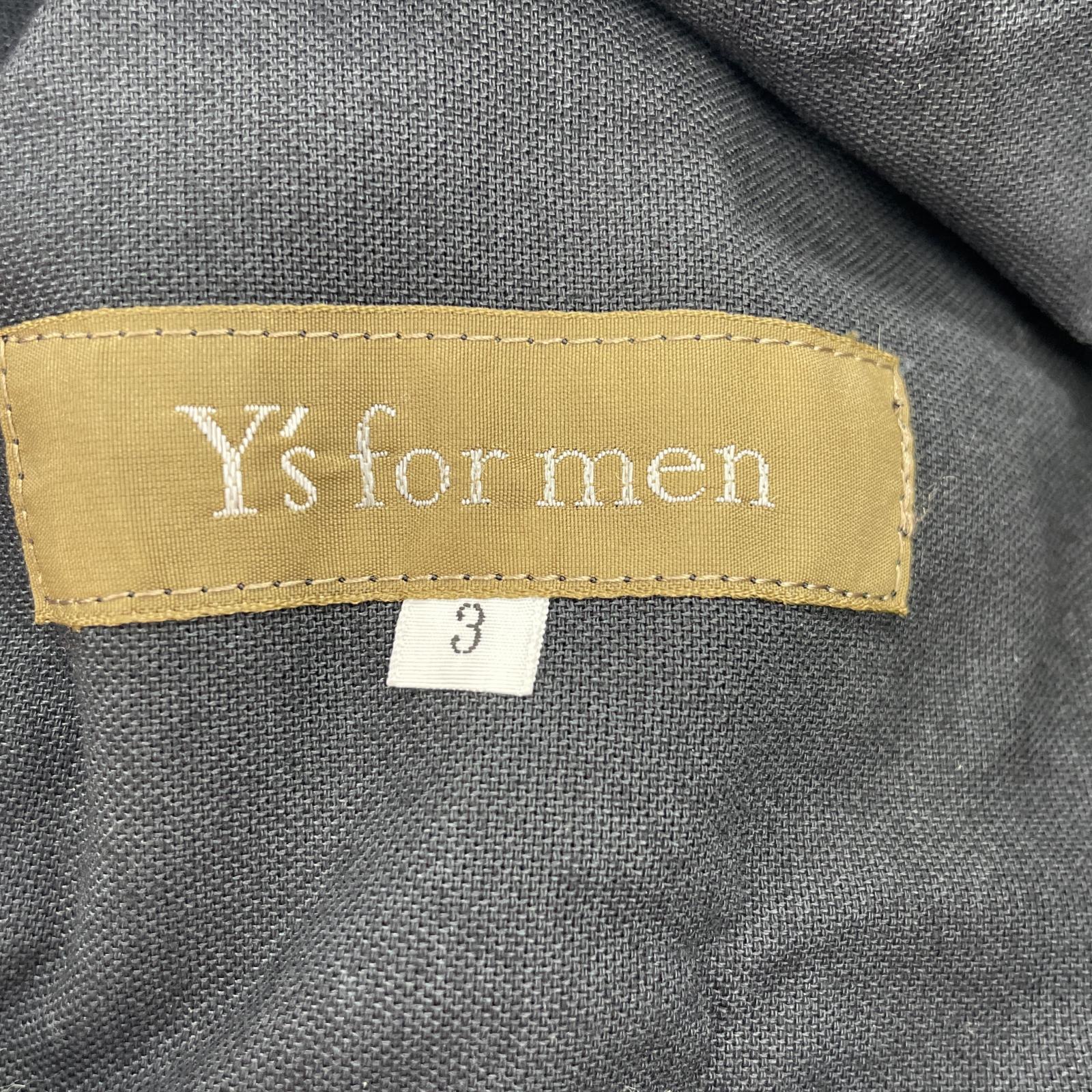 ジャケット Y’s for men 90s 金タグ コットン カバーオール 3 ブラック 3