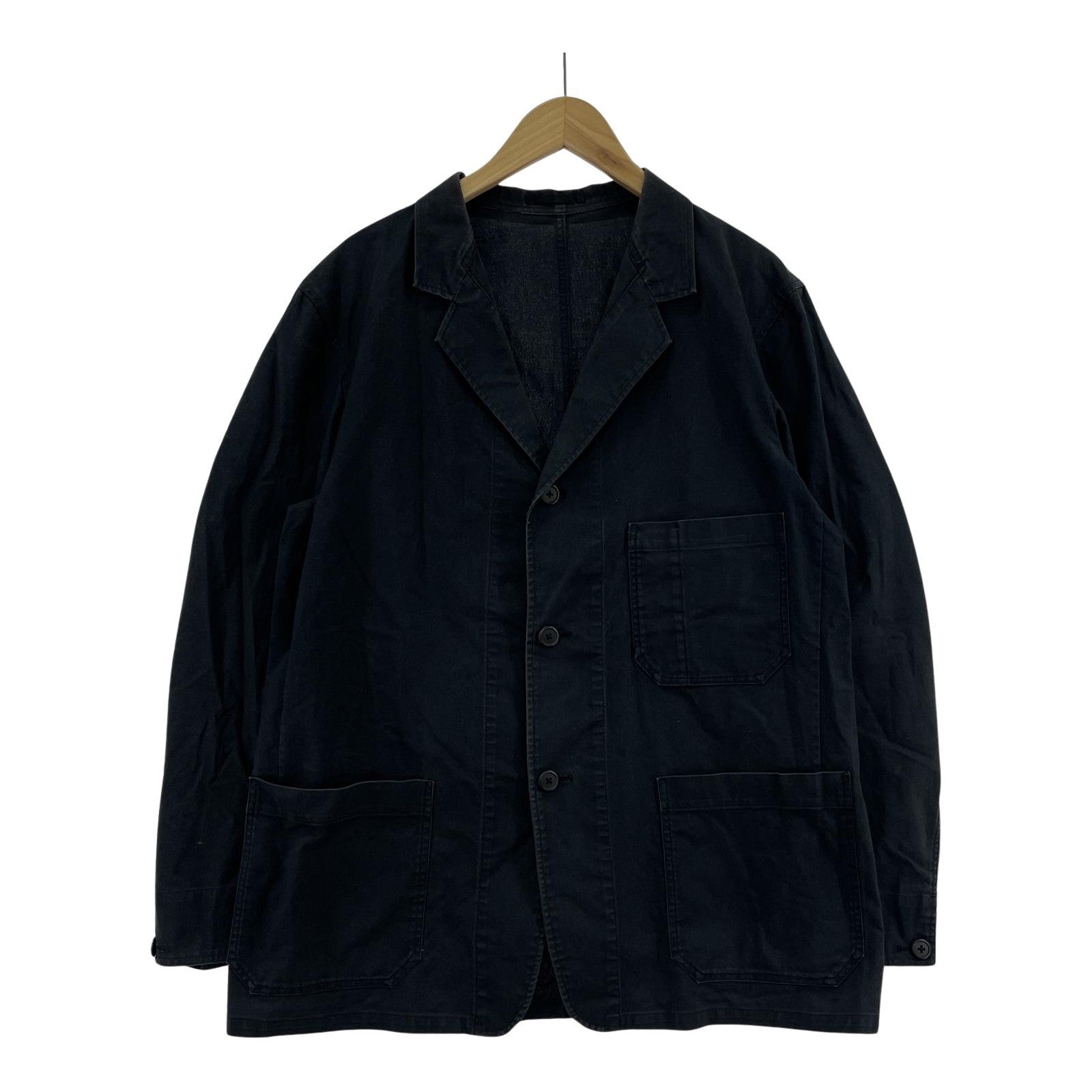 ジャケット Y’s for men 90s 金タグ コットン カバーオール 3 ブラック 3