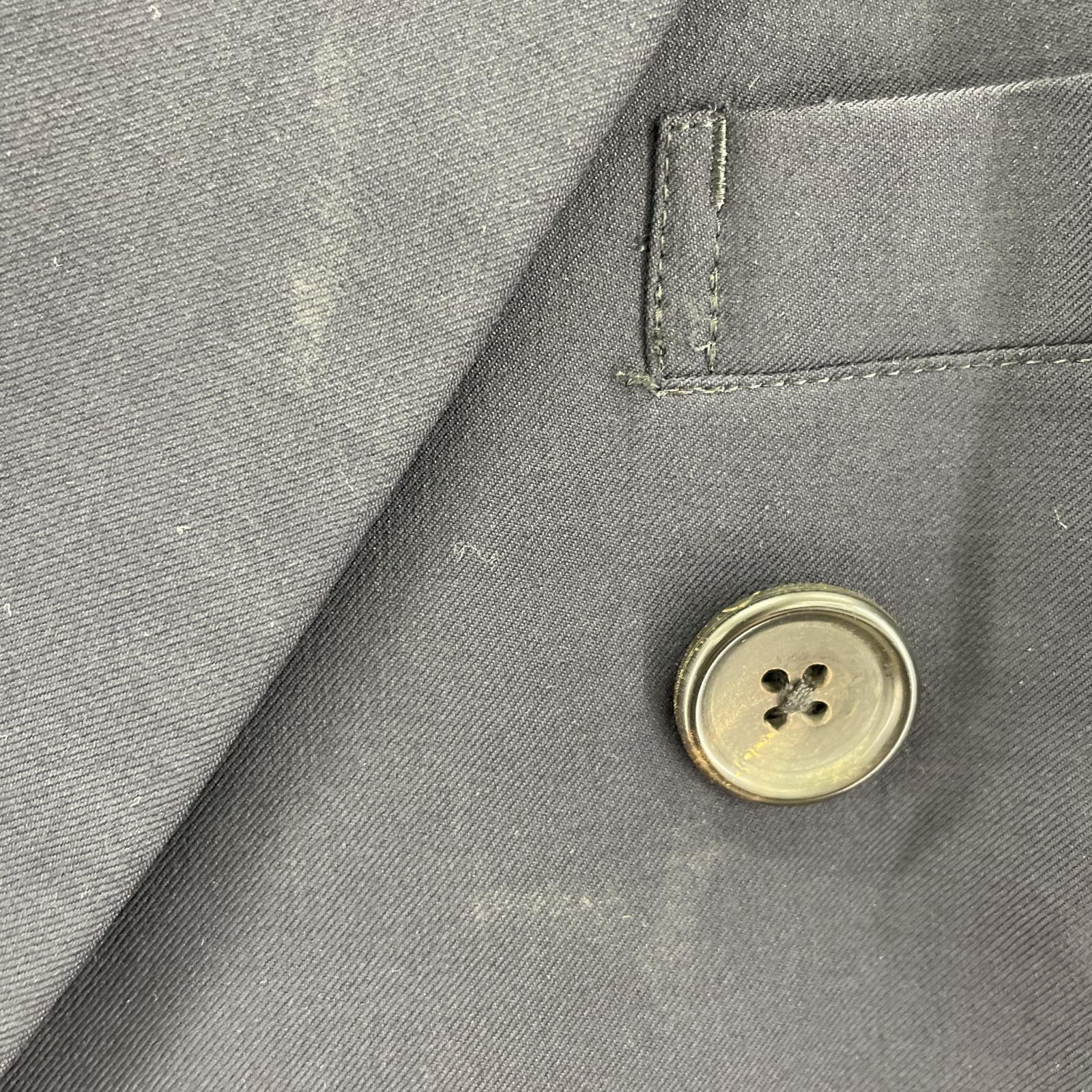 テーラードジャケット 92AW ダブルロング SizeM NVY M ネイビー