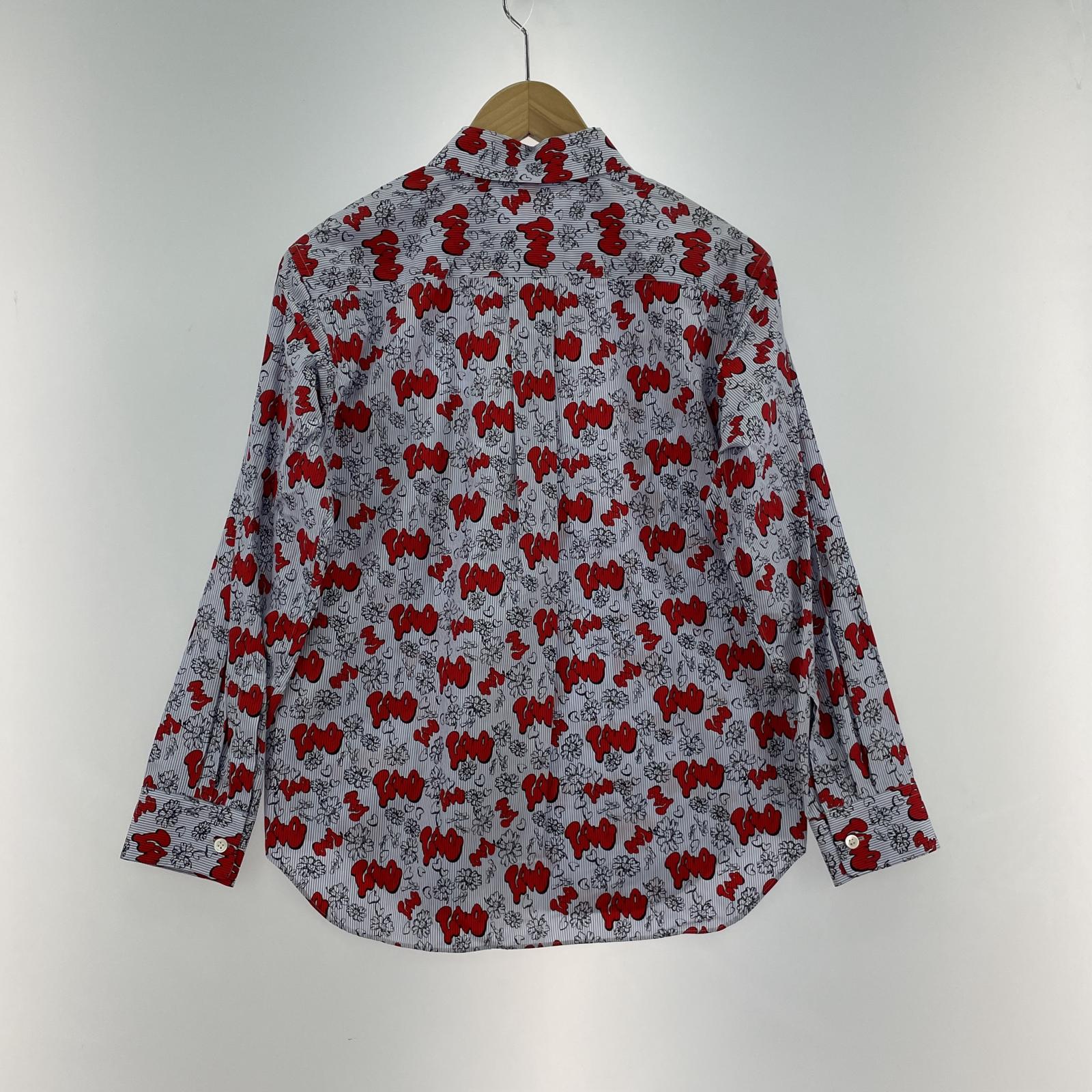 長袖シャツ tao comme des garcons SHUNSUDO 総柄シャツ S S マルチカラー