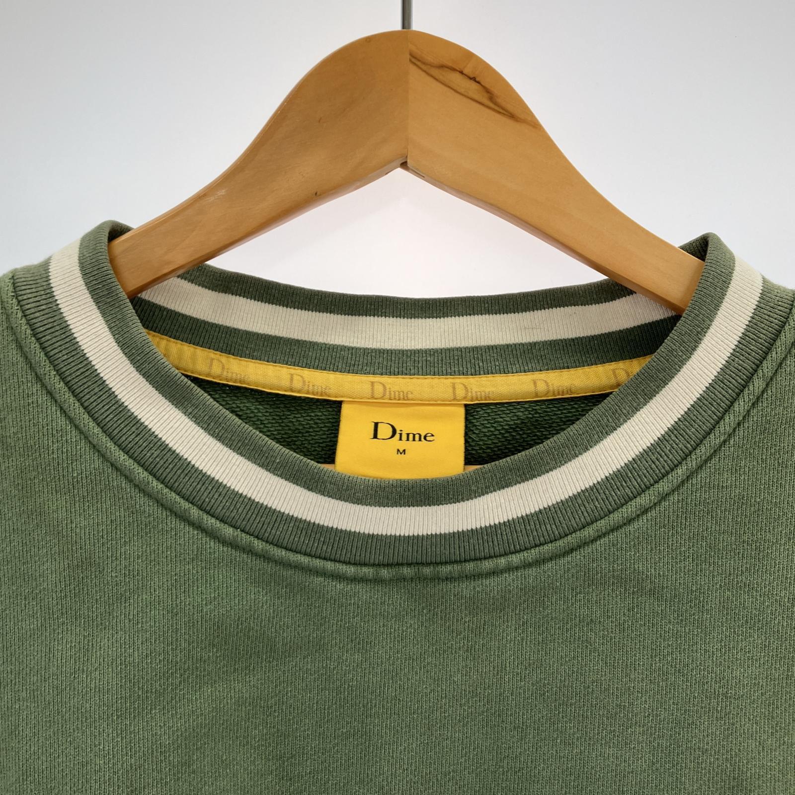 スウェット dime グリーン M グリーン