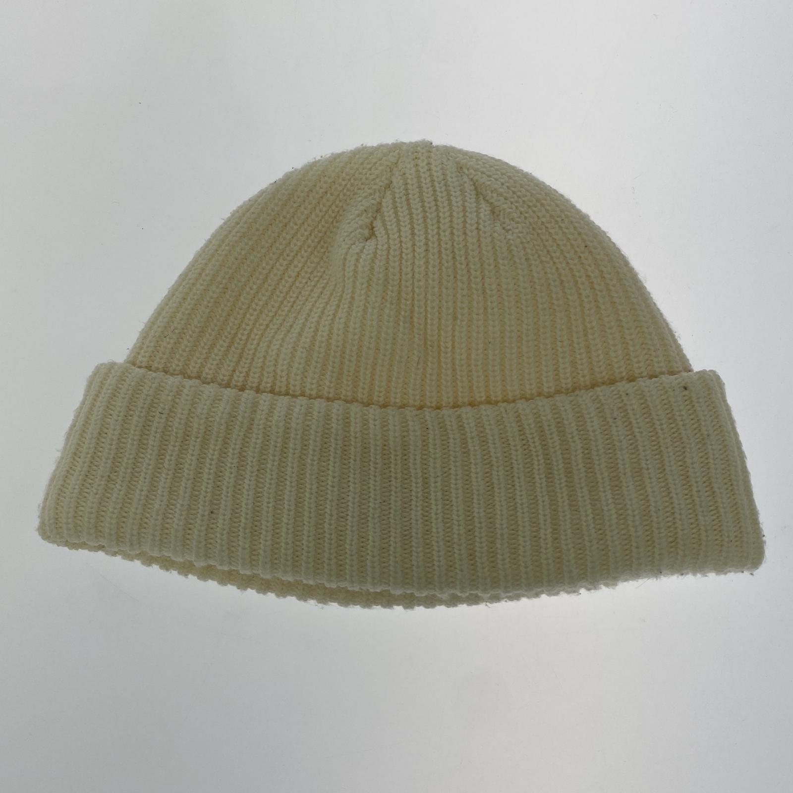 ニットキャップ Loose Gauge Beanie ニット帽 ホワイト