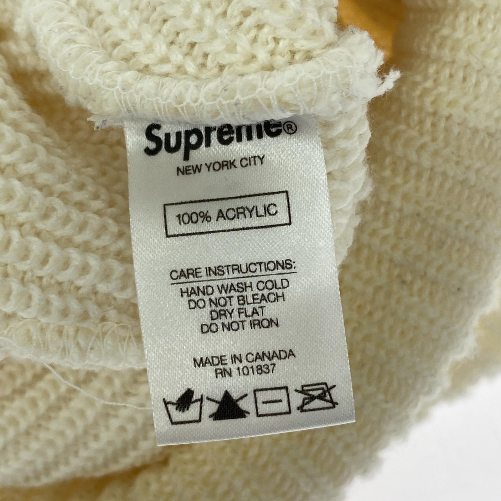 ニットキャップ Loose Gauge Beanie ニット帽 ホワイト