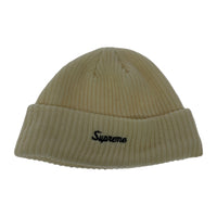 ニットキャップ Loose Gauge Beanie ニット帽 ホワイト