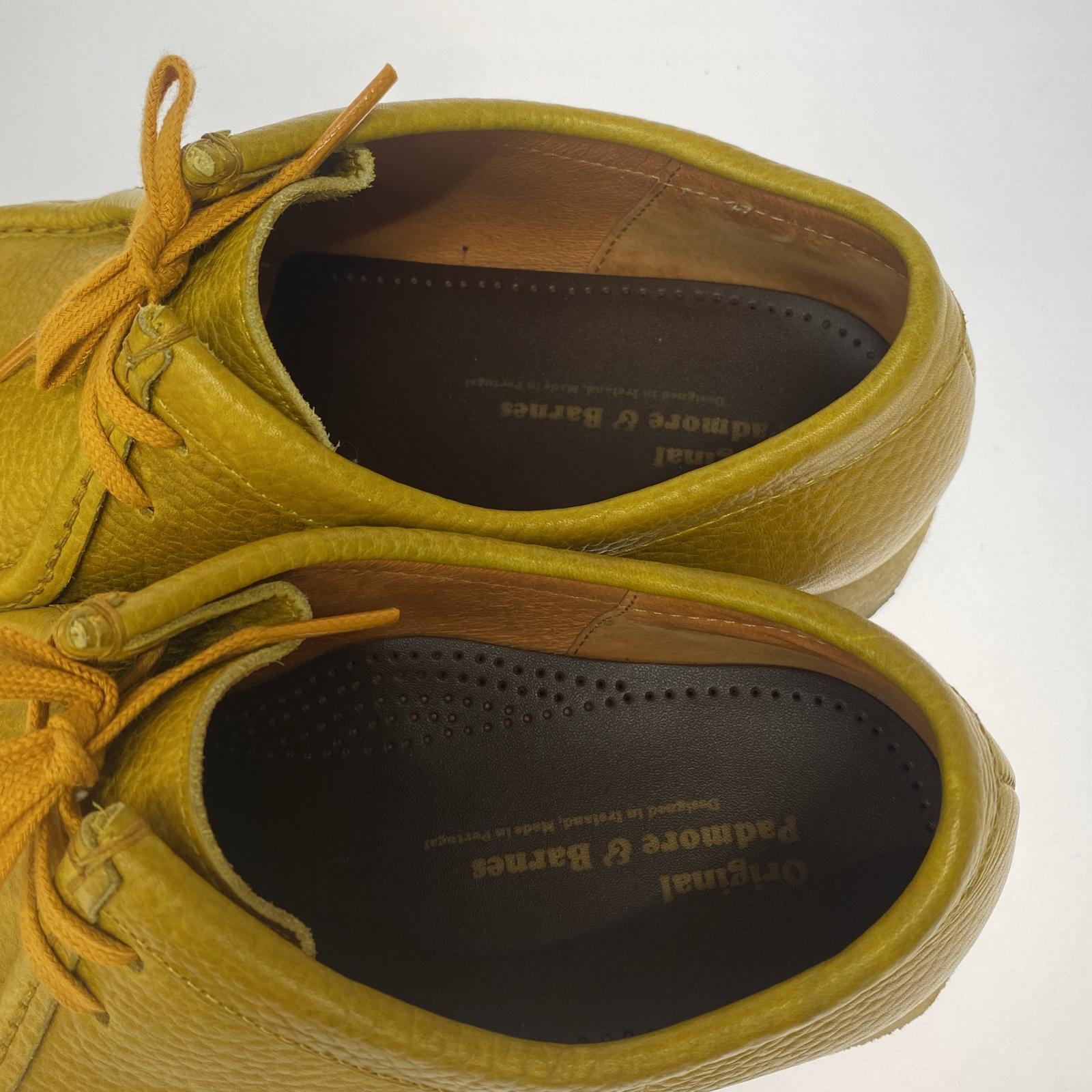 シューズ padmore and barnes p204 ワラビーシューズ(7) イエロー
