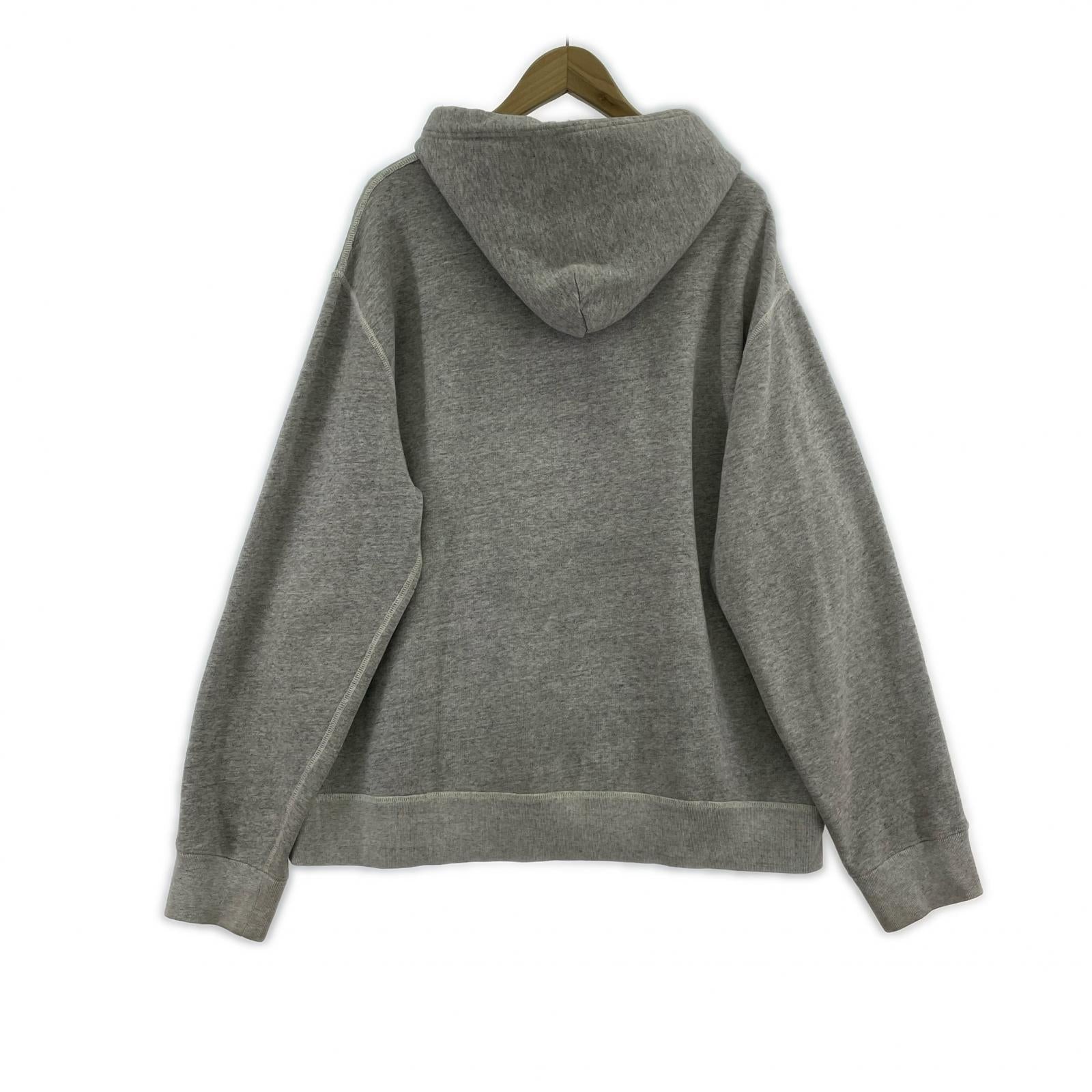 パーカー 前V タイガー L/SPOパーカー XL GRY グレー