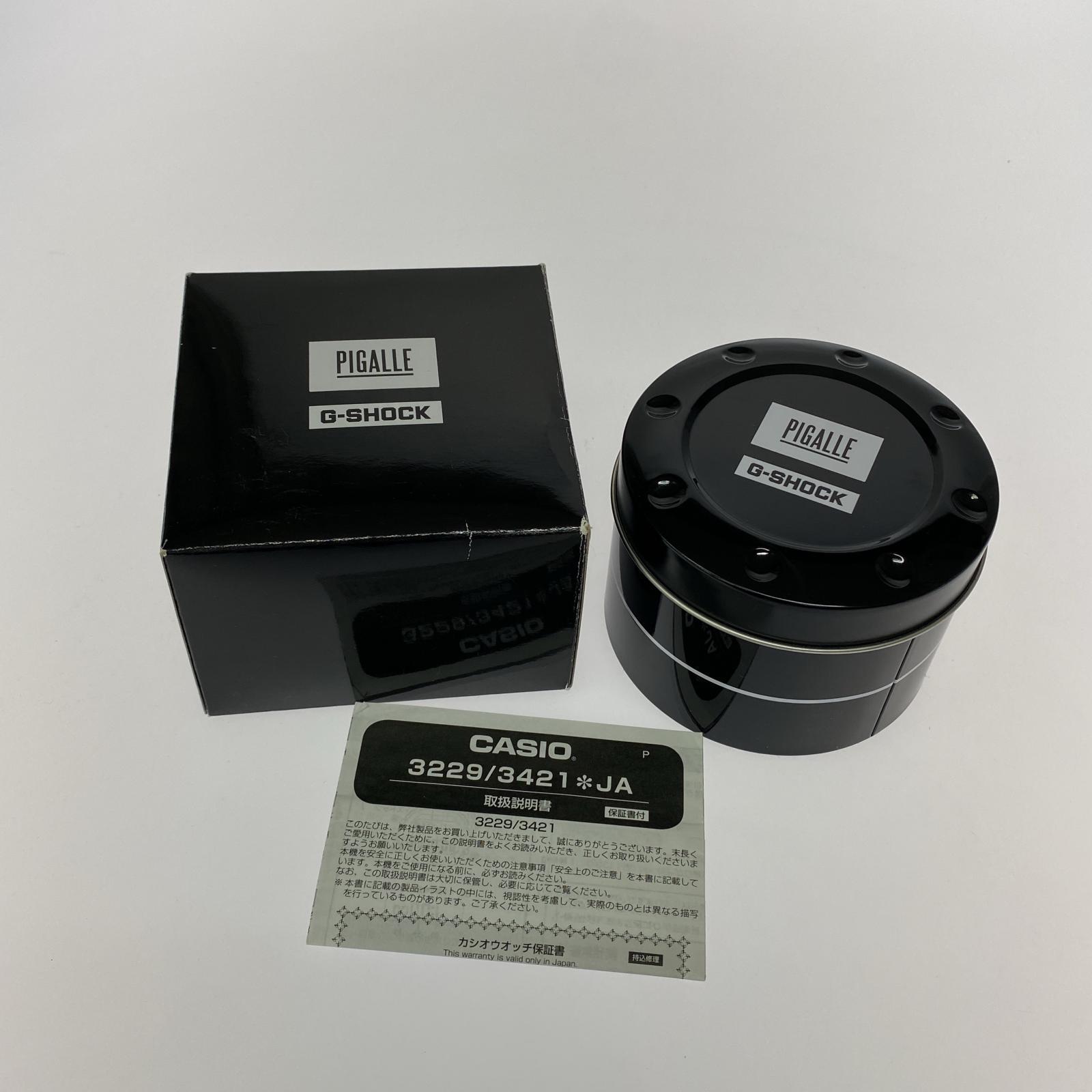 腕時計 PIGALLE DW-5600PGB デジタル QZ時計 ブラック