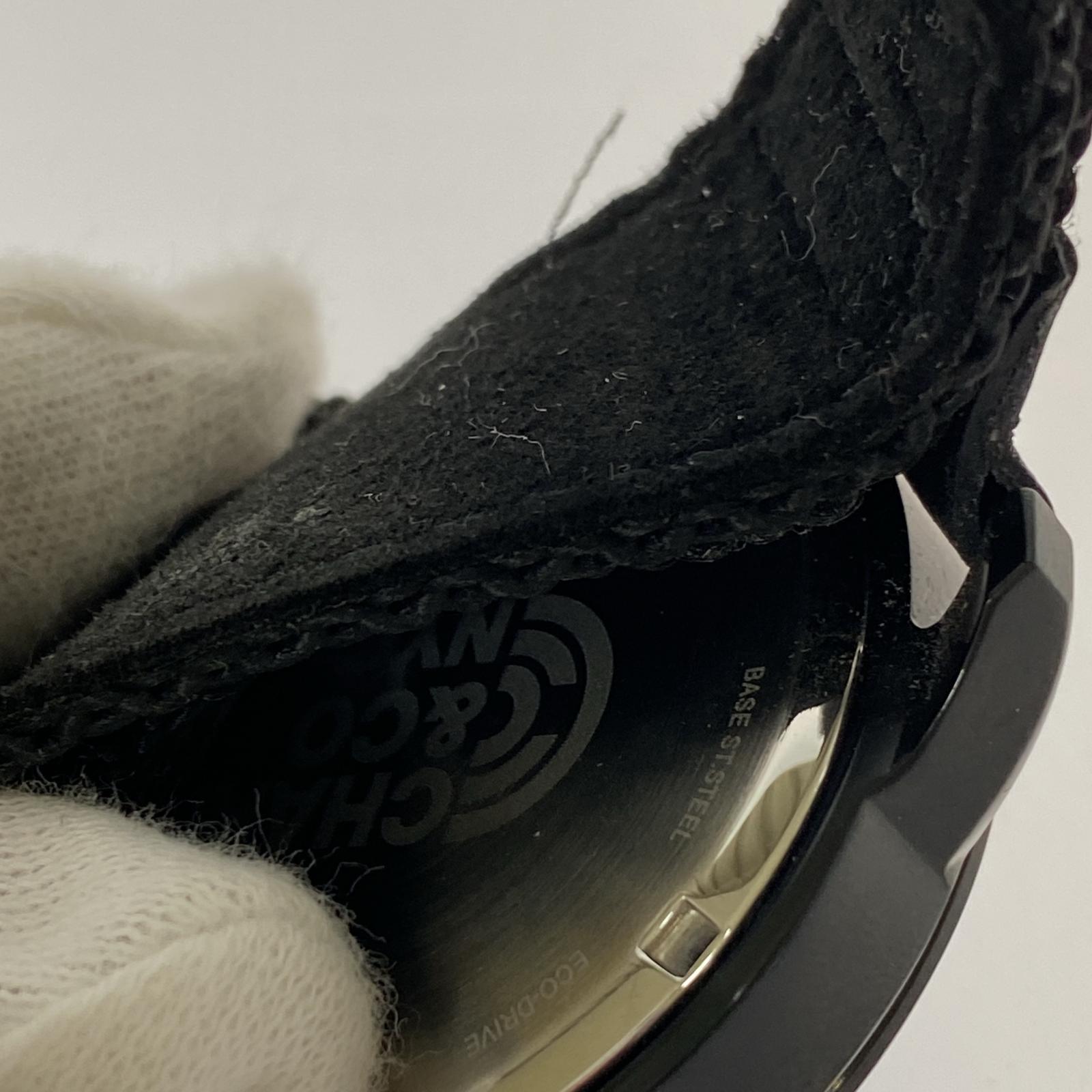 腕時計 CHARI&CORE CORD LABEL Standard ECO-DRIVE ブラック