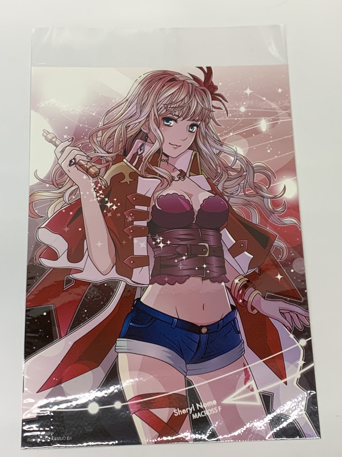 マクロス おしゃれまくろす アートカード 上条衿 シェリル・ノーム フィギュア/グッズ