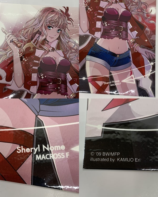 マクロス おしゃれまくろす アートカード 上条衿 シェリル・ノーム フィギュア/グッズ