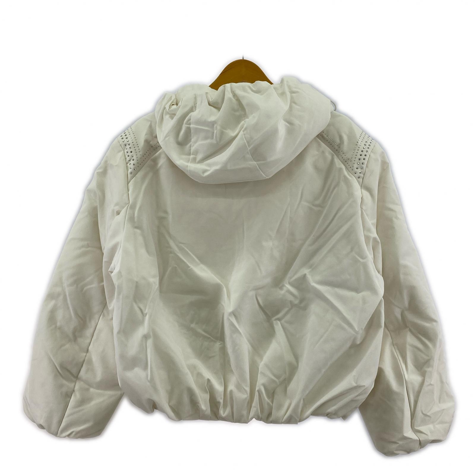 ダウンジャケット martinet embellished down jacket 0 ホワイト 0 ホワイト