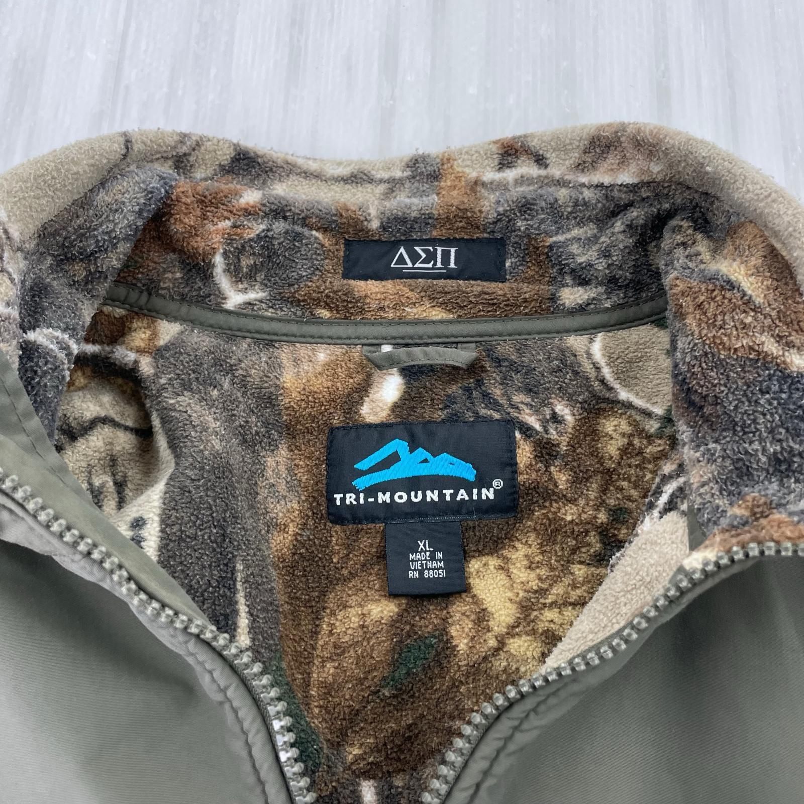 ジャケット TRI-MOUNTAIN×Diaspora リアルツリー フリースジャケット
