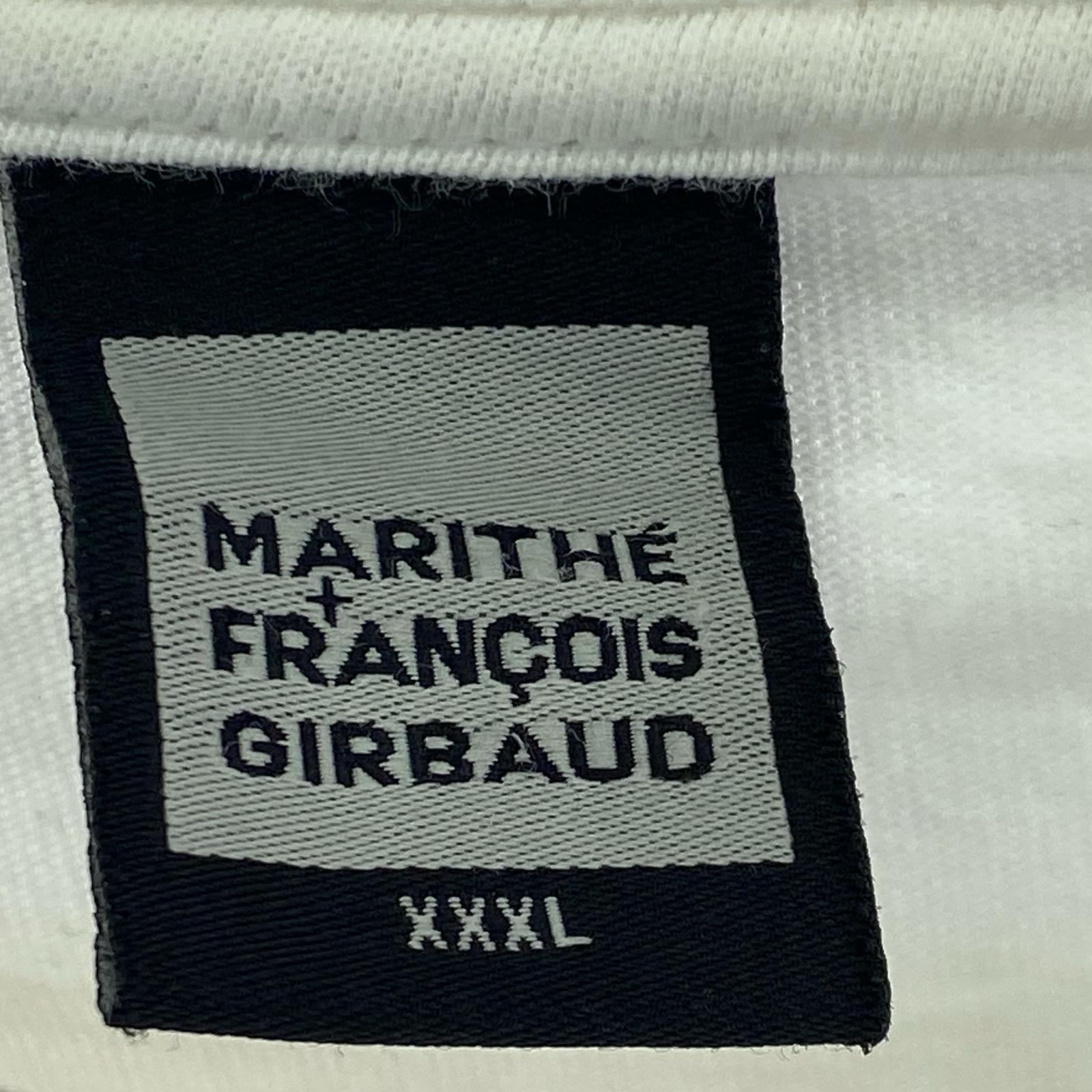 半袖Tシャツ MARITHE + FRANCOIS GIRBAUD Tee 白 (XXL) ホワイト