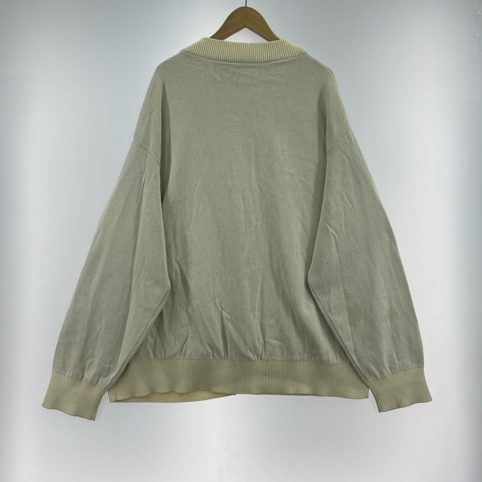 カーディガン 23SS LOGO KNIT CARDIGAN 白 (S)