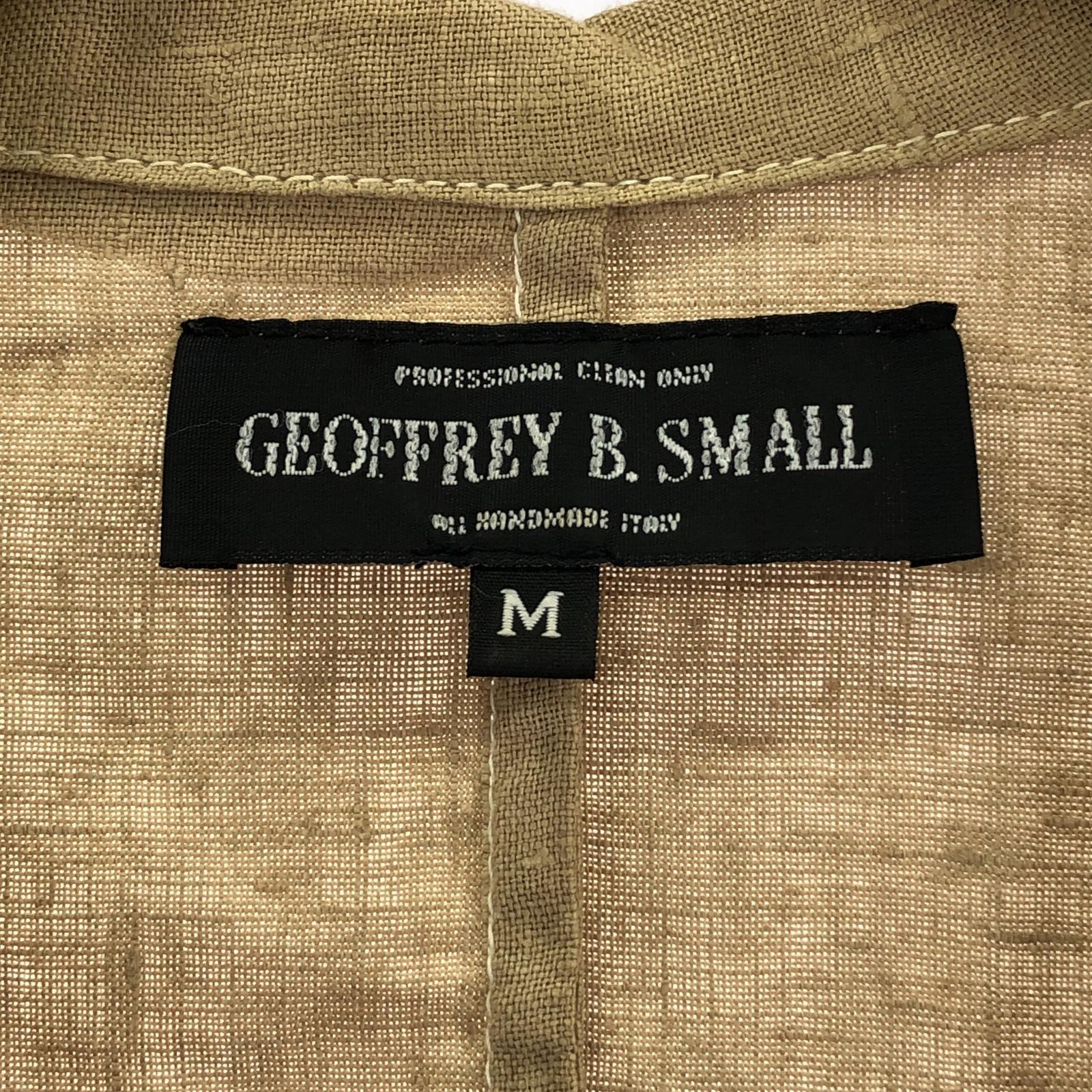 ジャケット GEOFFREY B SMALL リネン ロングコート M M ベージュ