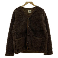 ジャケット COLD BREAKER ボアウール カーディガン(L) 焦げ茶