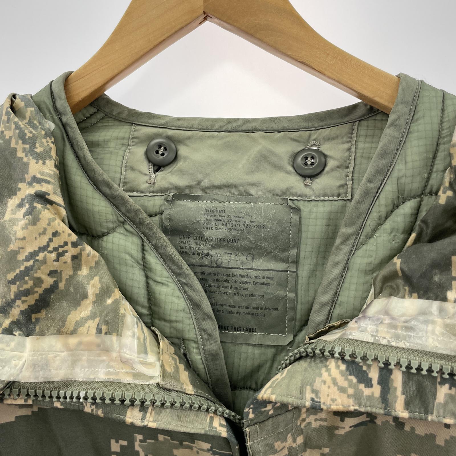 ジャケット USAF レインスーツパーカー ライナー付き マルチカラー