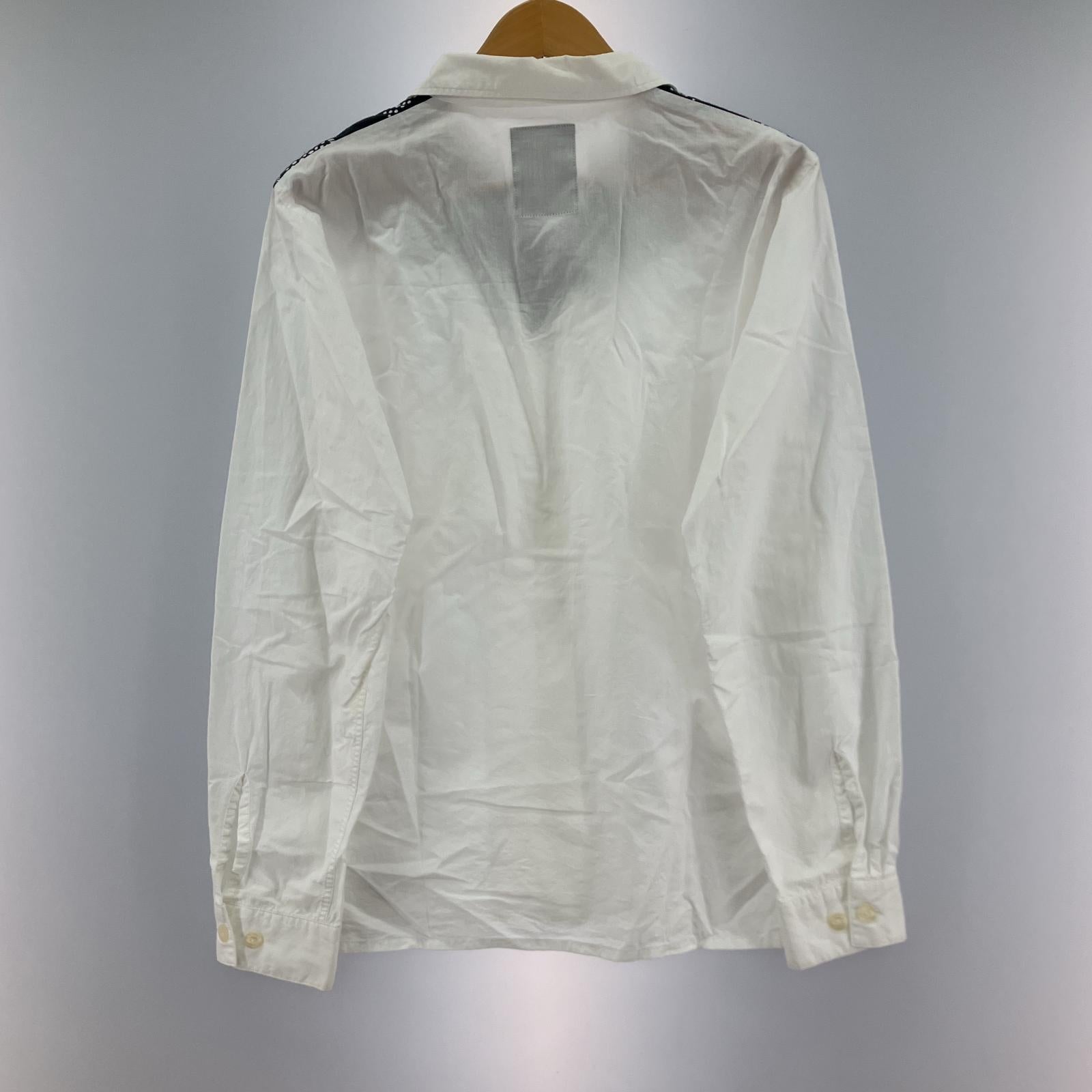 長袖シャツ BANDANNA SCARF SHIRT (S) CLG-SH 017-001 ホワイト