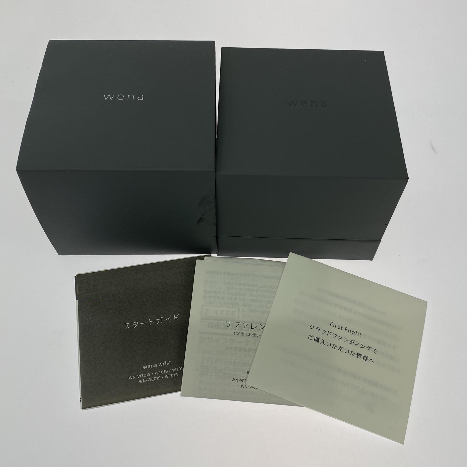 その他アクセサリー SONY Wana スマートウォッチ ブラック