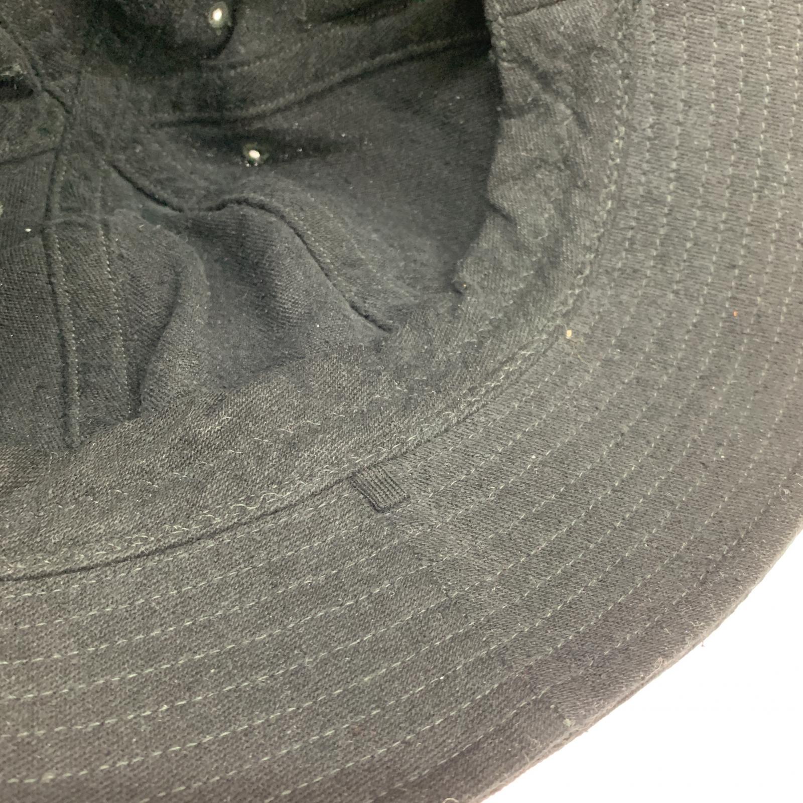ハット 20ss シルクネップハット ブラック
