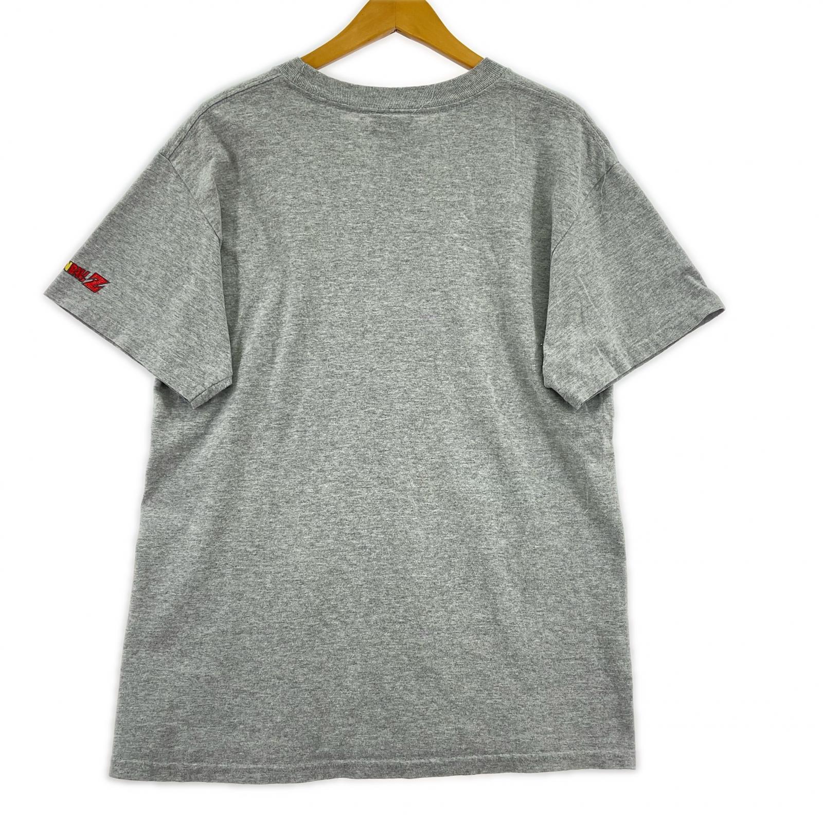 半袖Tシャツ 00s DRAGONBALL Z 悟空 ベジータ(-) グレー