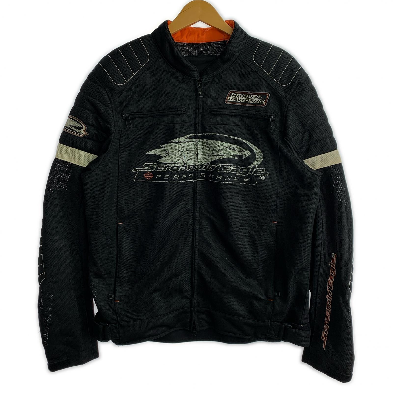 ジャケット HARLEY DAVIDSON レーシングジャケット L ブラック