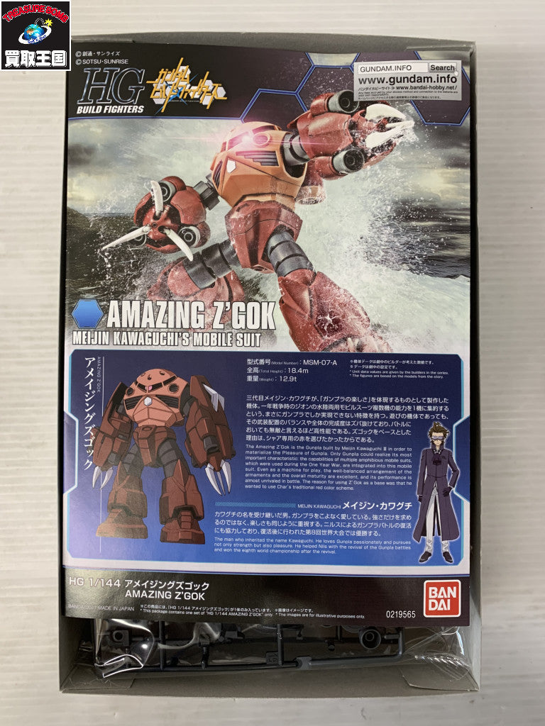 HG 1/144 アメイジングズゴック ガンプラ