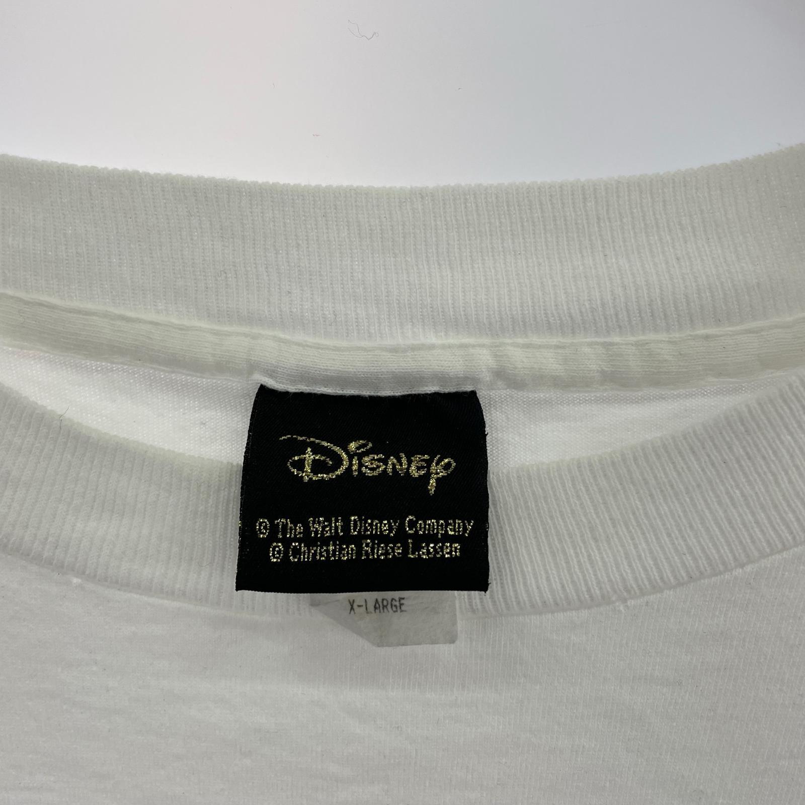 半袖Tシャツ 90s USA製 LASSEN リトルマーメイド L WHT ホワイト