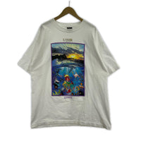 半袖Tシャツ 90s USA製 LASSEN リトルマーメイド L WHT ホワイト