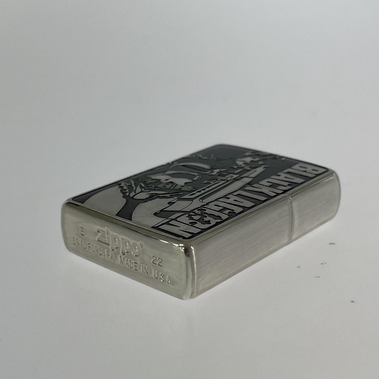 ライター BLACK LAGOON ZIPPO ライター シルバー