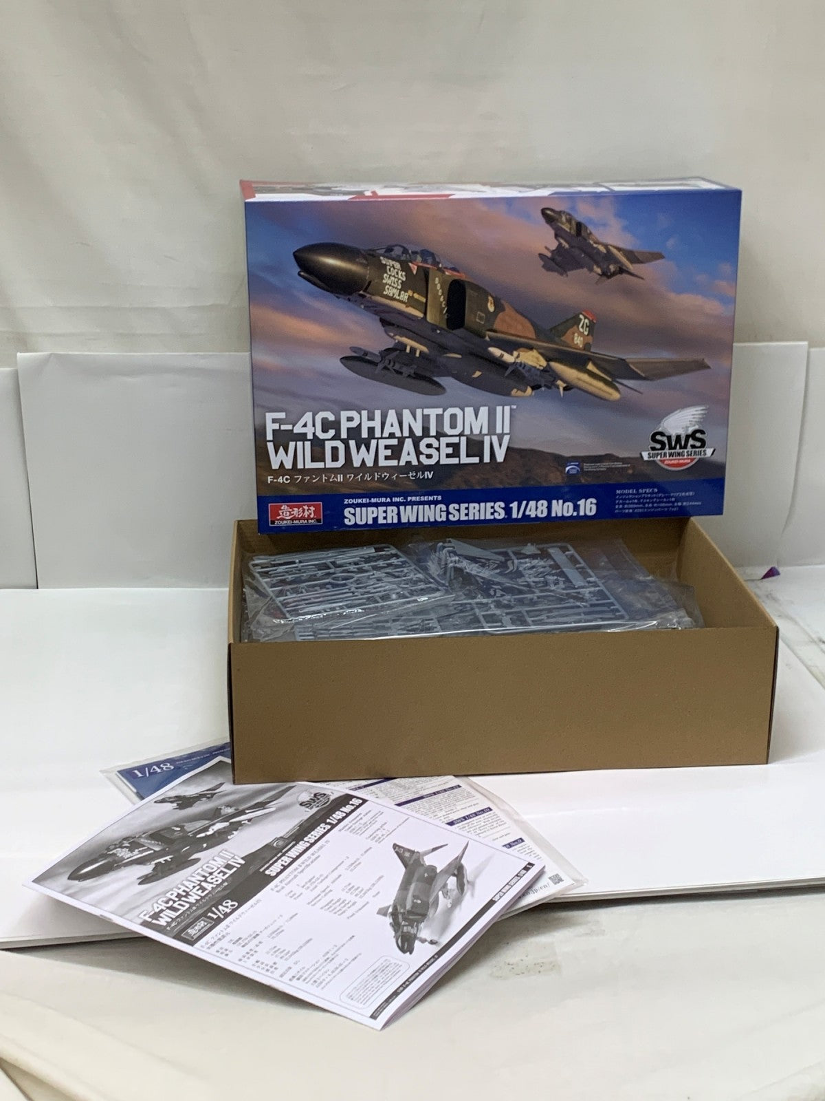 造形村 1/48 F-4C ファントムII ワイルドウィーゼルIV ミリタリープラモ