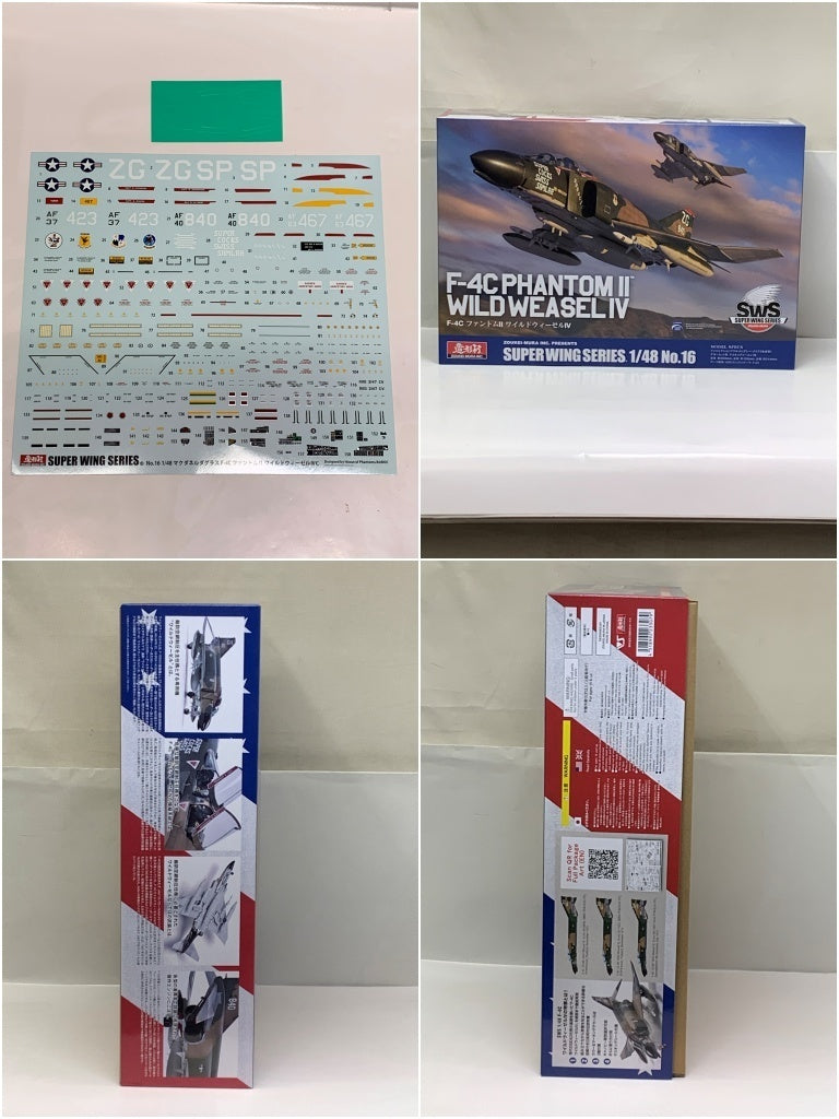 造形村 1/48 F-4C ファントムII ワイルドウィーゼルIV ミリタリープラモ