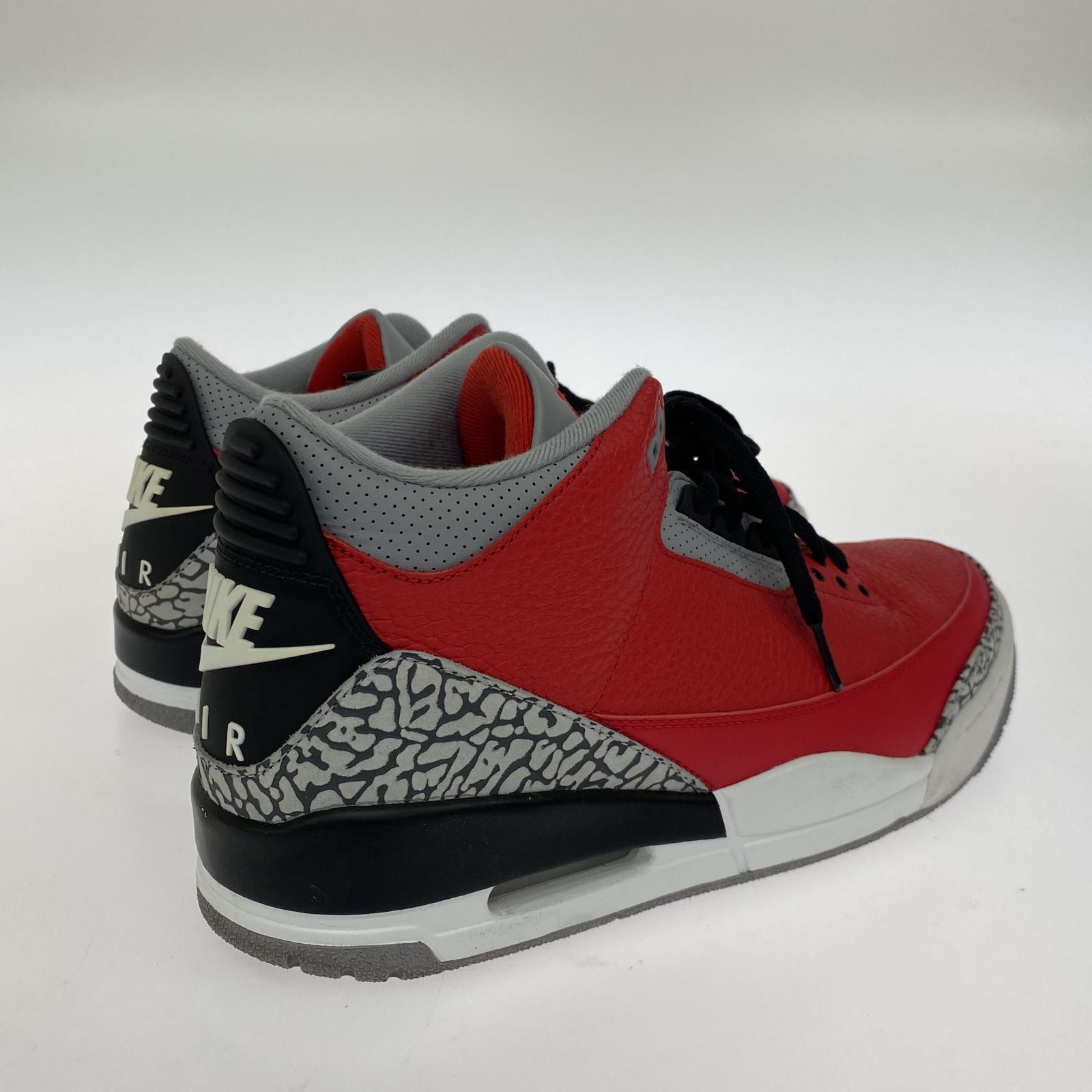 スニーカー AIR JORDAN3/30cm レッド