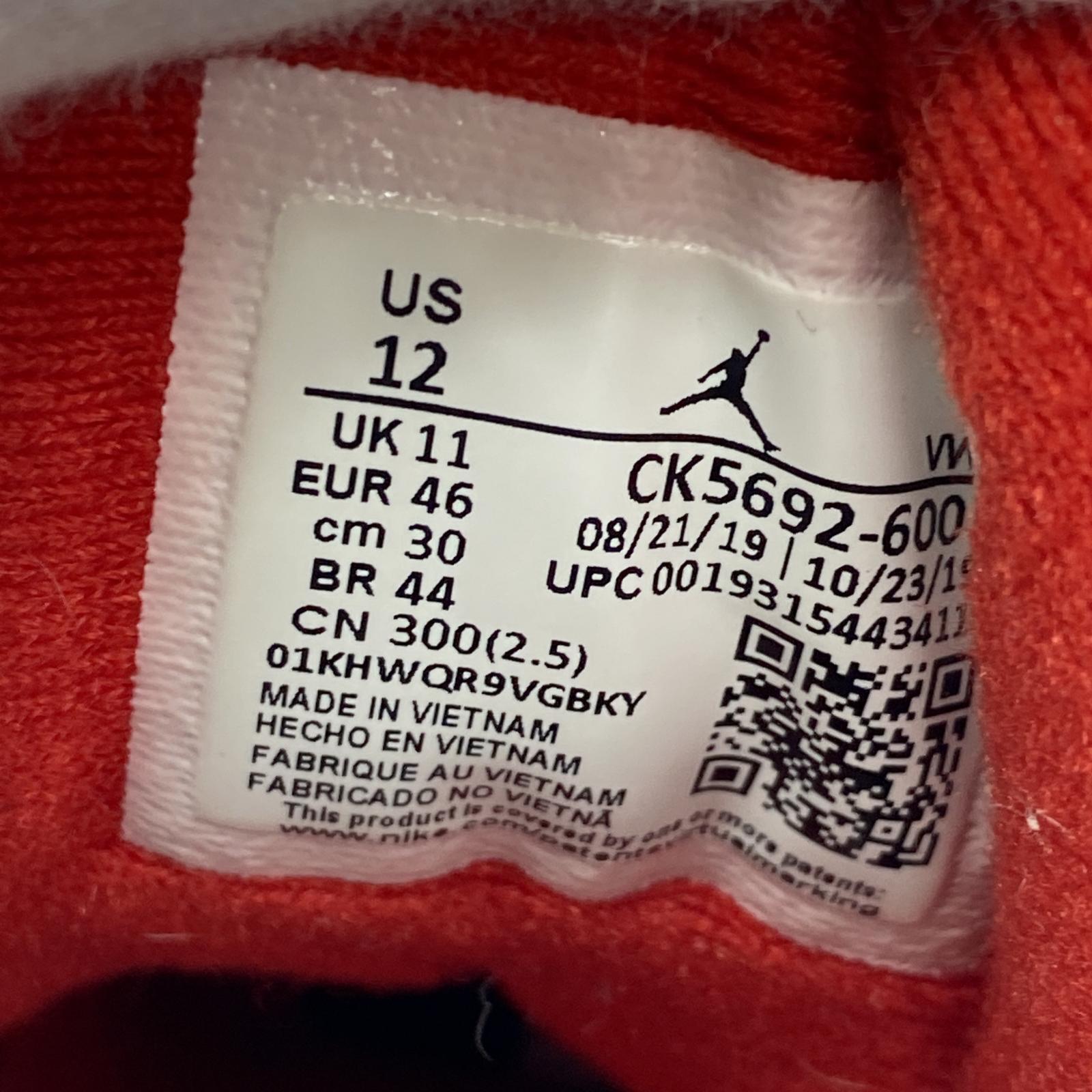 スニーカー AIR JORDAN3/30cm レッド
