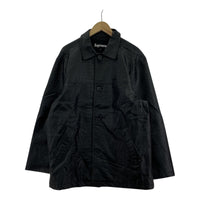 ジャケット 22SS/FOUX CROC COAT M ブラック