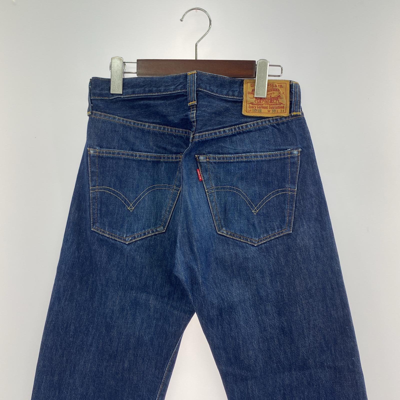 デニムパンツ 501XX 47モデル USA製 30 ブルー