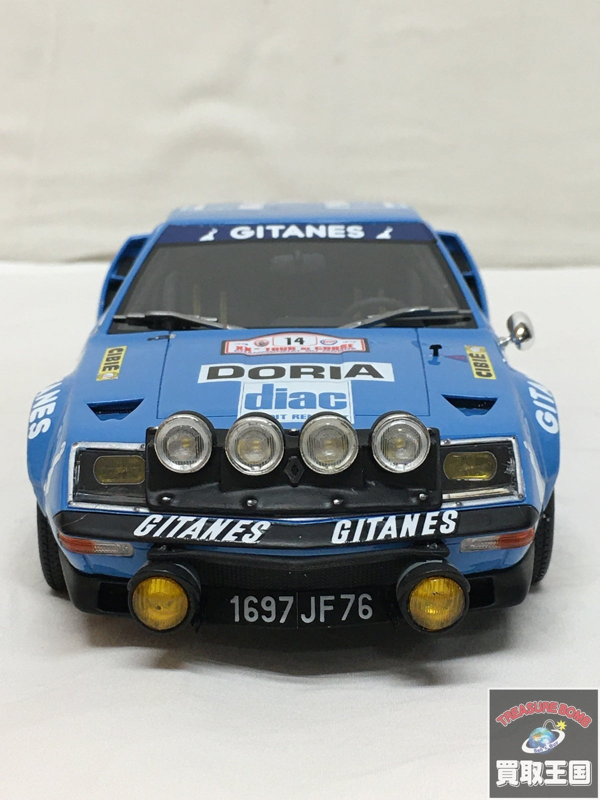 1/18 アルピーヌ A310 1600 Gr.4 #14 スケールカー