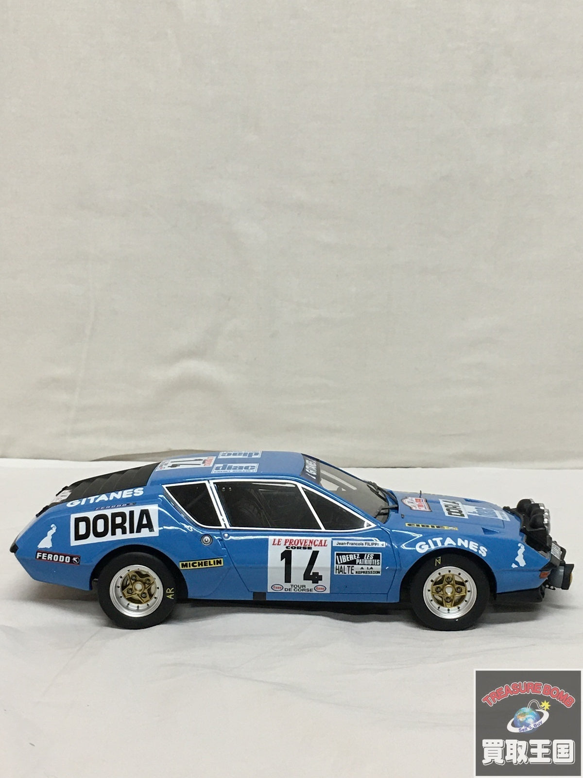 1/18 アルピーヌ A310 1600 Gr.4 #14 スケールカー