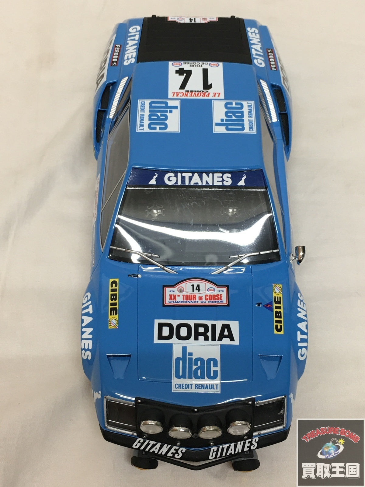 1/18 アルピーヌ A310 1600 Gr.4 #14 スケールカー