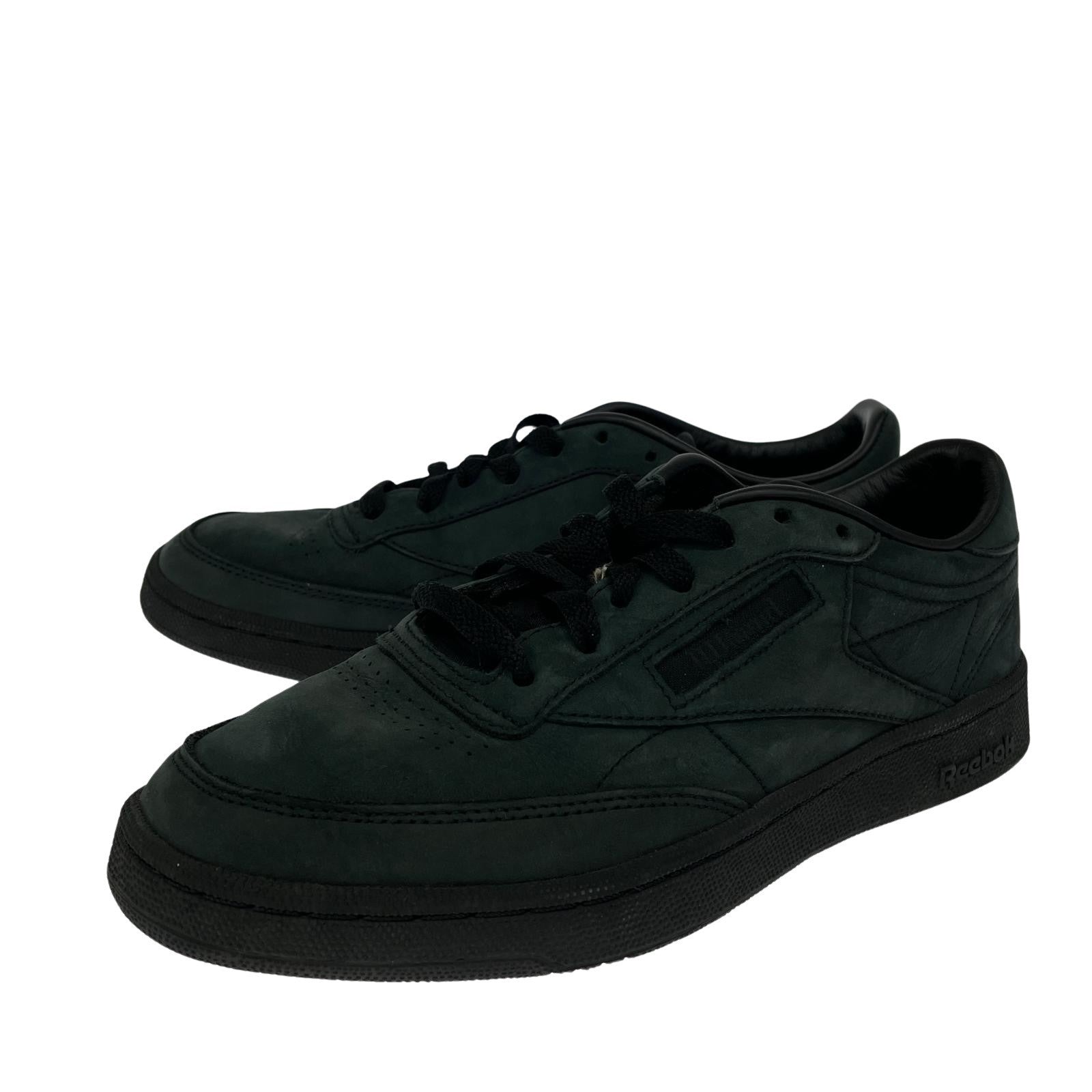スニーカー JJJJound × Reebok Club C Nubuk 25.5cm (US7 1/2 UK7 EU41) ブラック