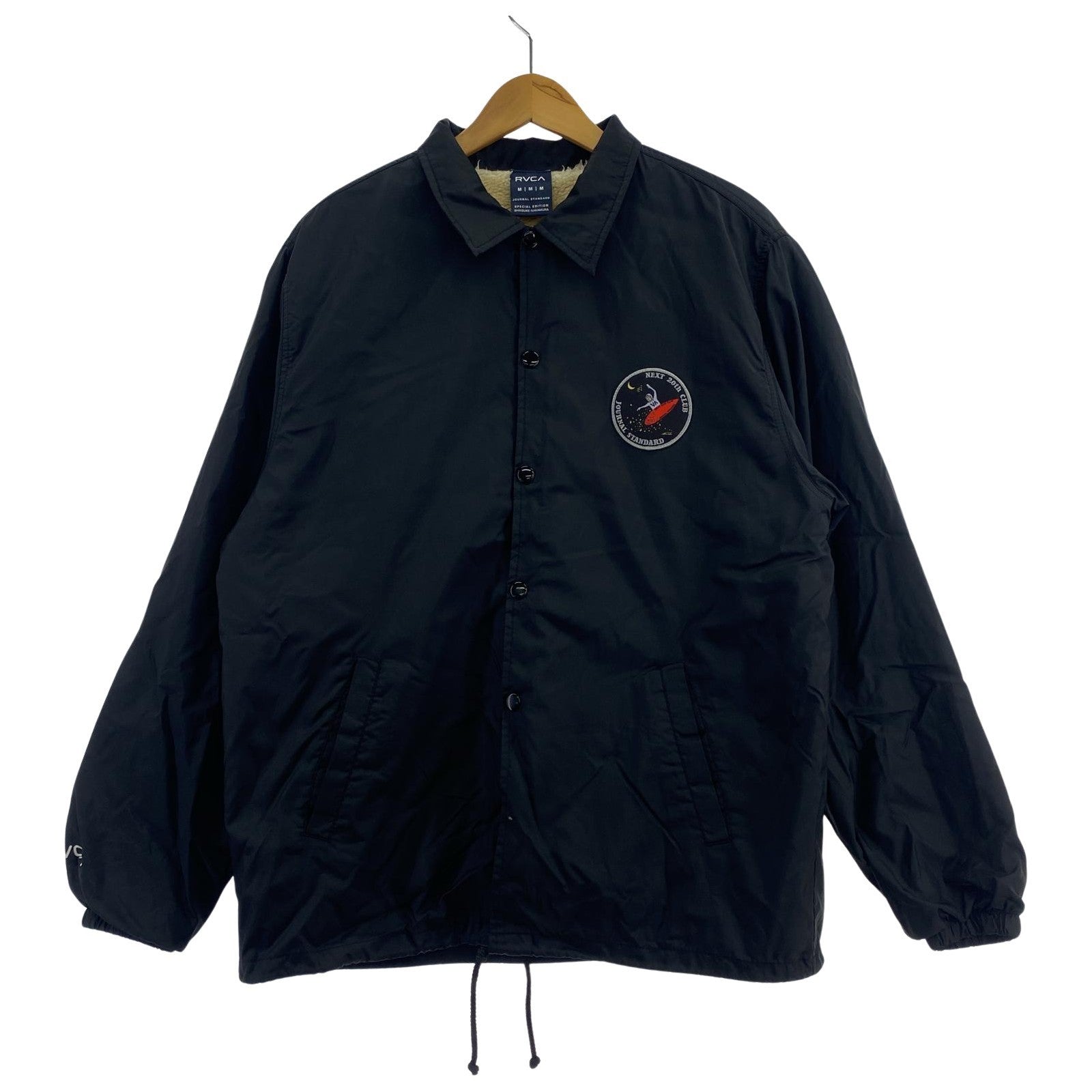 ジャケット JOURNAL STANDARD コーチジャケット 黒 (M) M ブラック