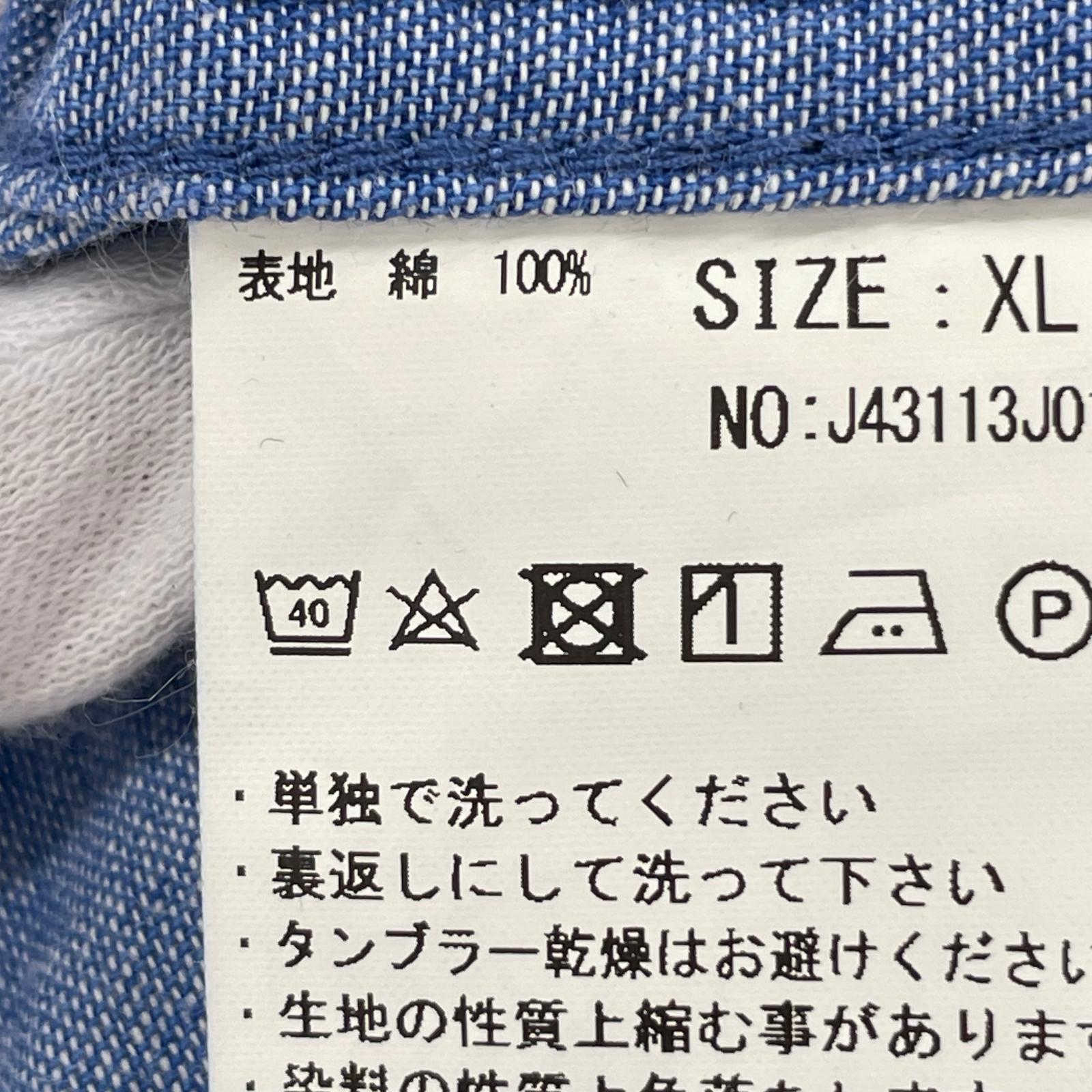 ジャケット JAPAN BLUE JEANS コート BLU XL ブルー