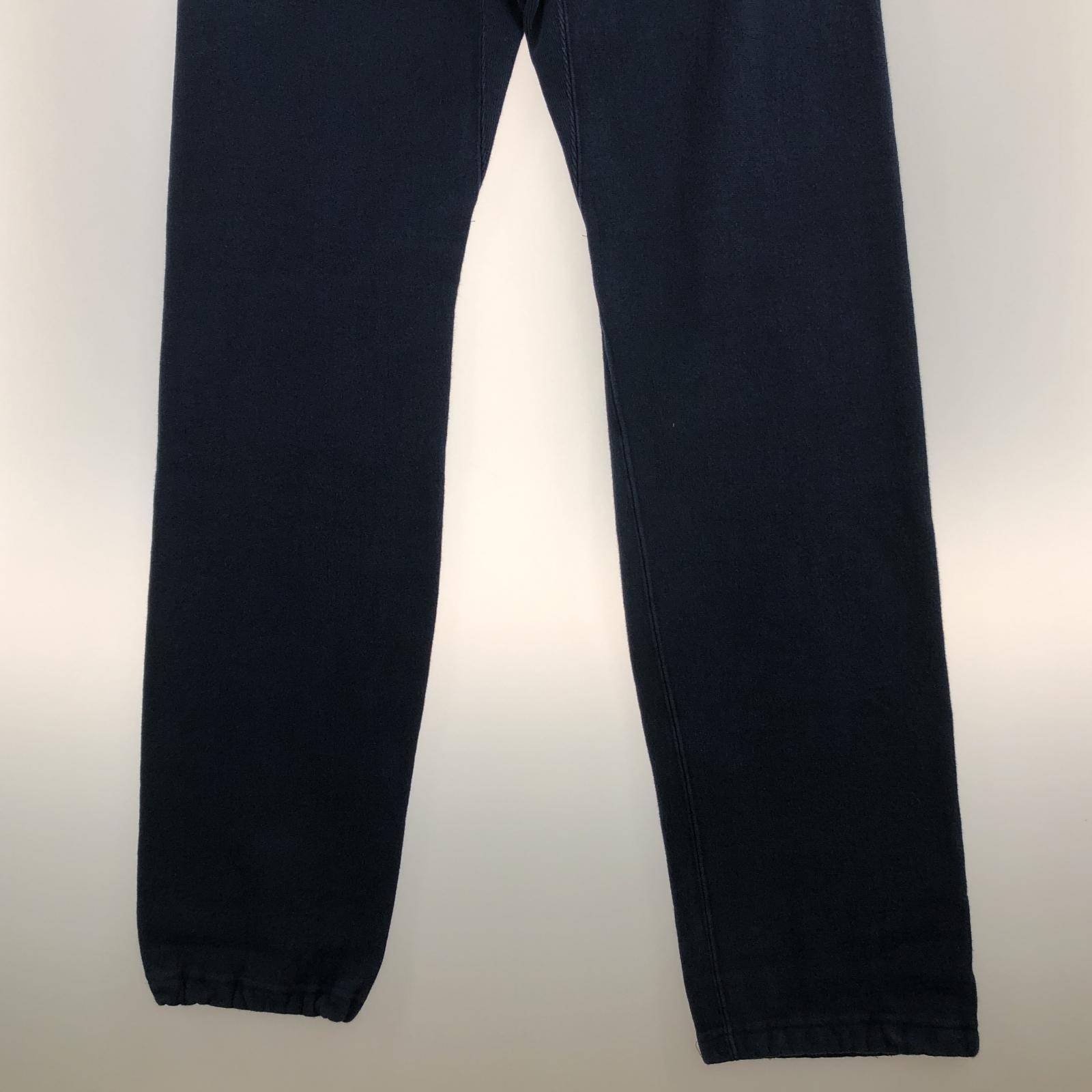 パンツ 90s リバース スウェットパンツ M ネイビー
