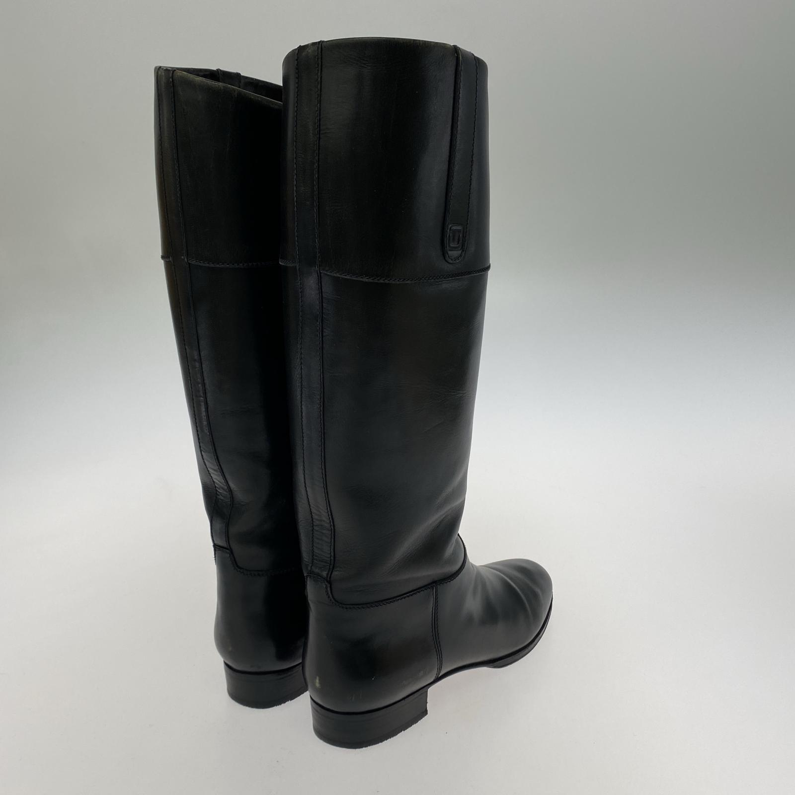 ブーツ TANINO CRISCI タニノクリスチー ロングブーツ 美品 36 ブラック