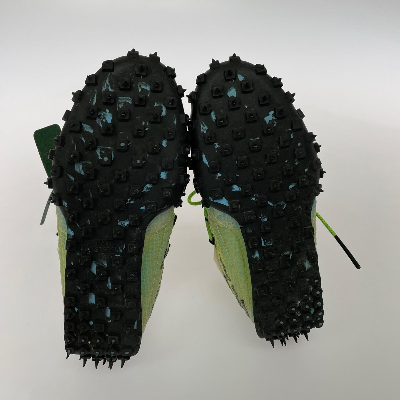 スニーカー ×Off-White WMNS Waffle Racer Vivid Sky 23.5cm (US5 1/2 UK5 EU37) グリーン