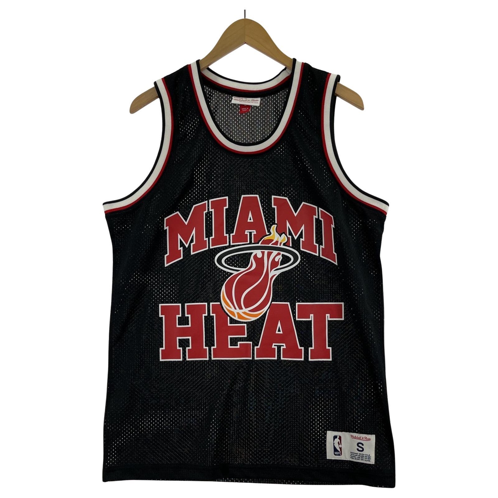 タンクトップ MIAMI HEAT バスケットシャツ SizeS S ブラック