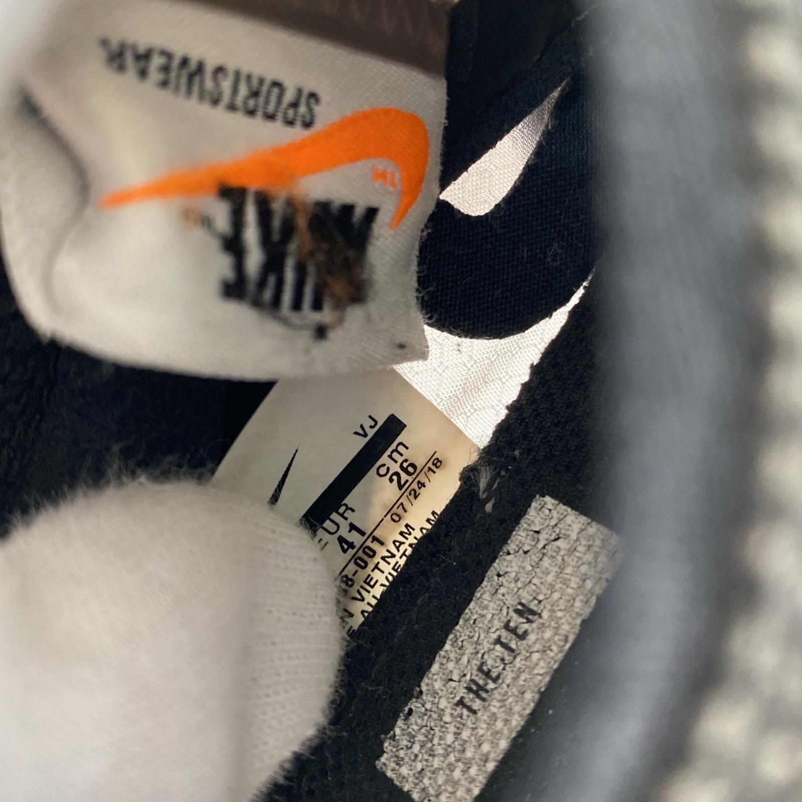 スニーカー × NIKE ZOOM FLY BLACK(26cm) ブラック