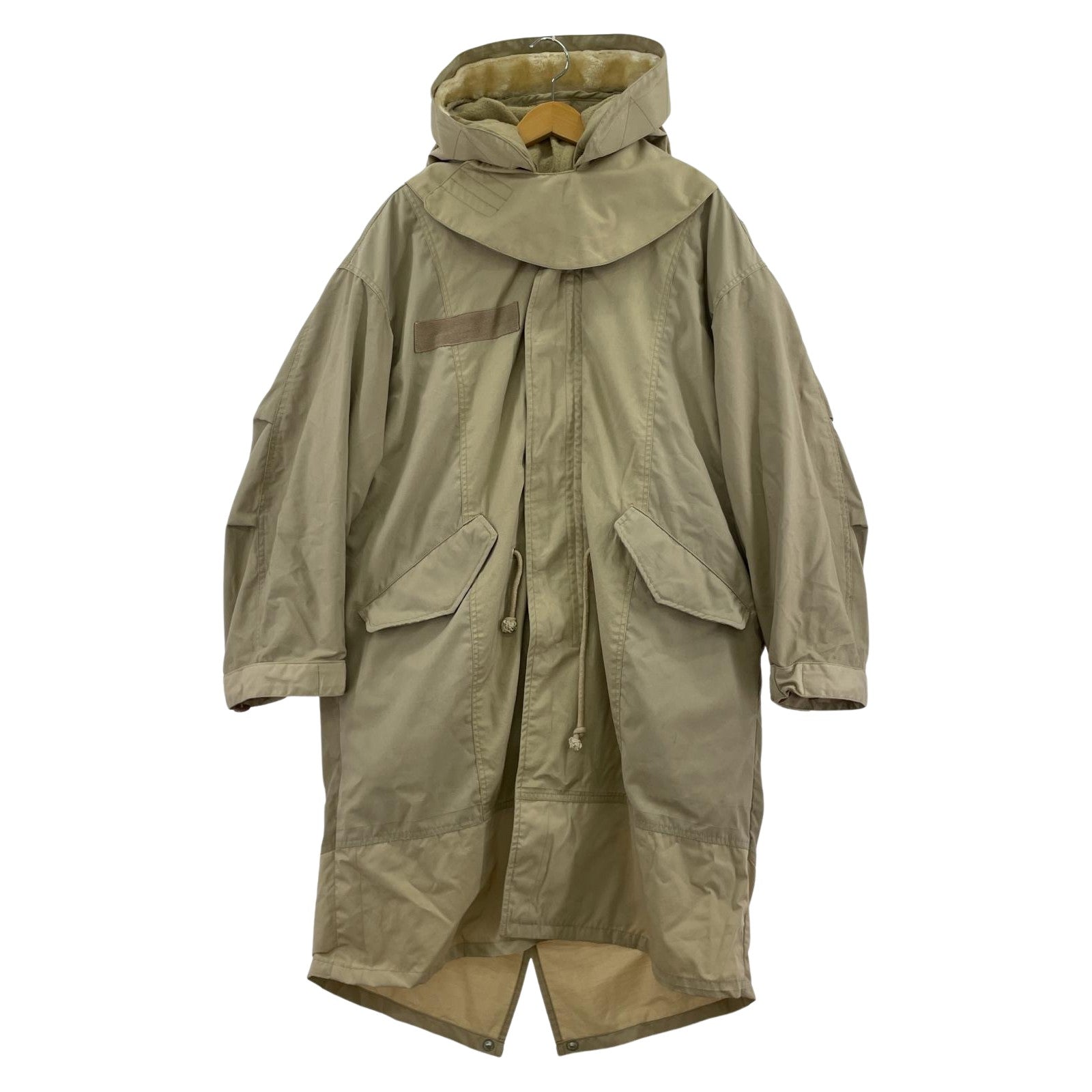 ジャケット SEEALL RECONSTRUCTED MILITARY PARKA モッズコート 2 ベージュ