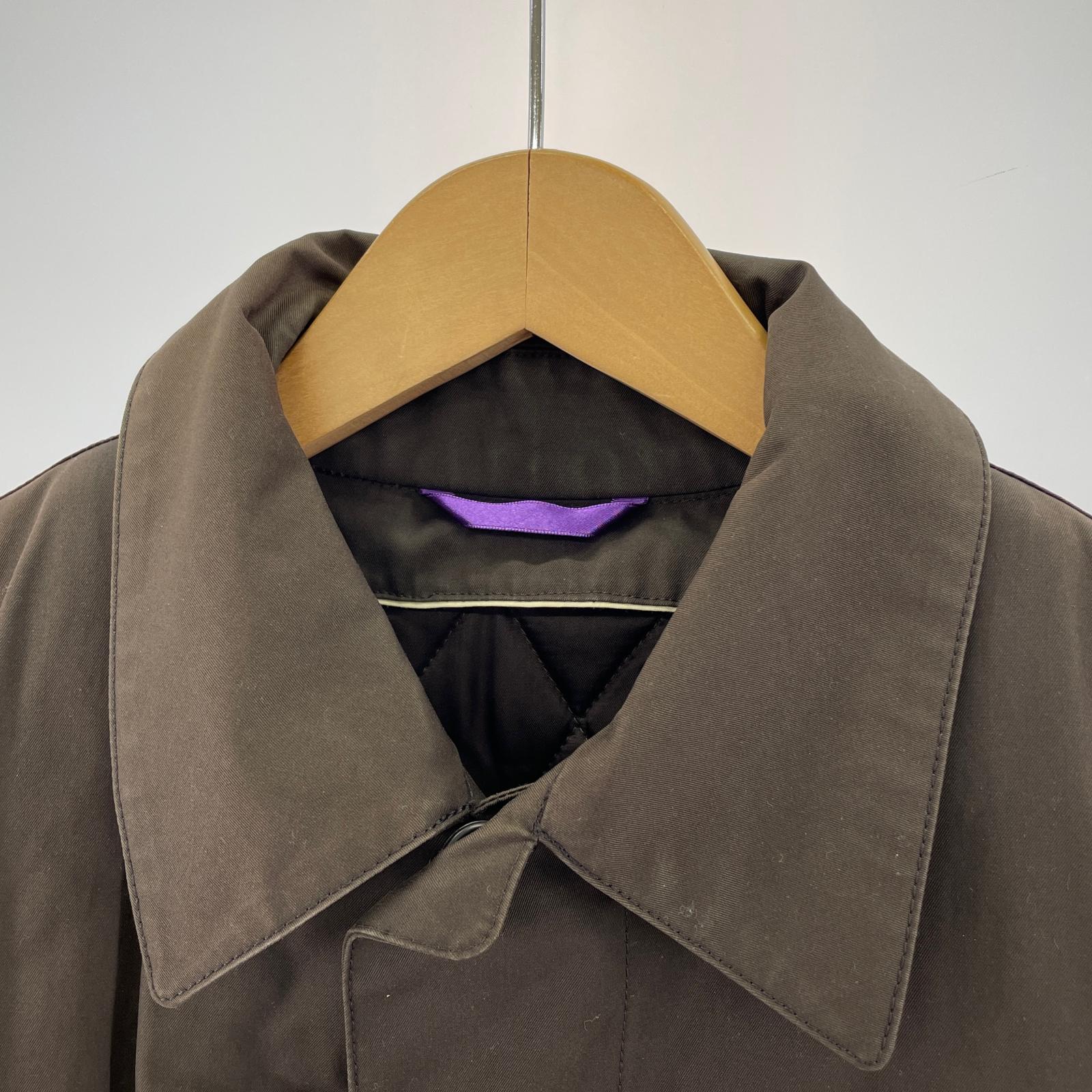 ジャケット COLLECTION ライナー付 ステンカラーコート M ブラウン
