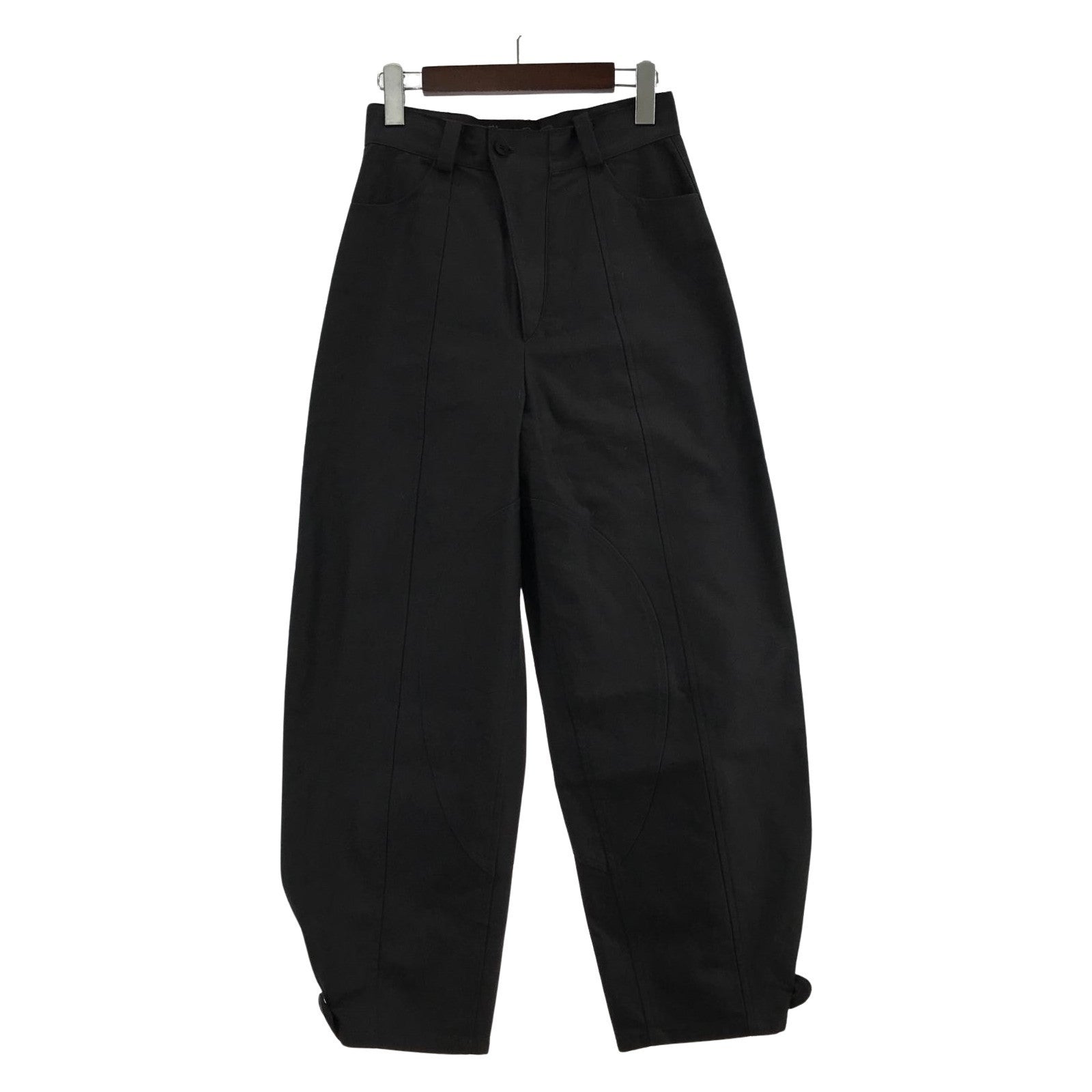 パンツ 24aw コットンミリタリー パッチワークパンツ size34 グレー